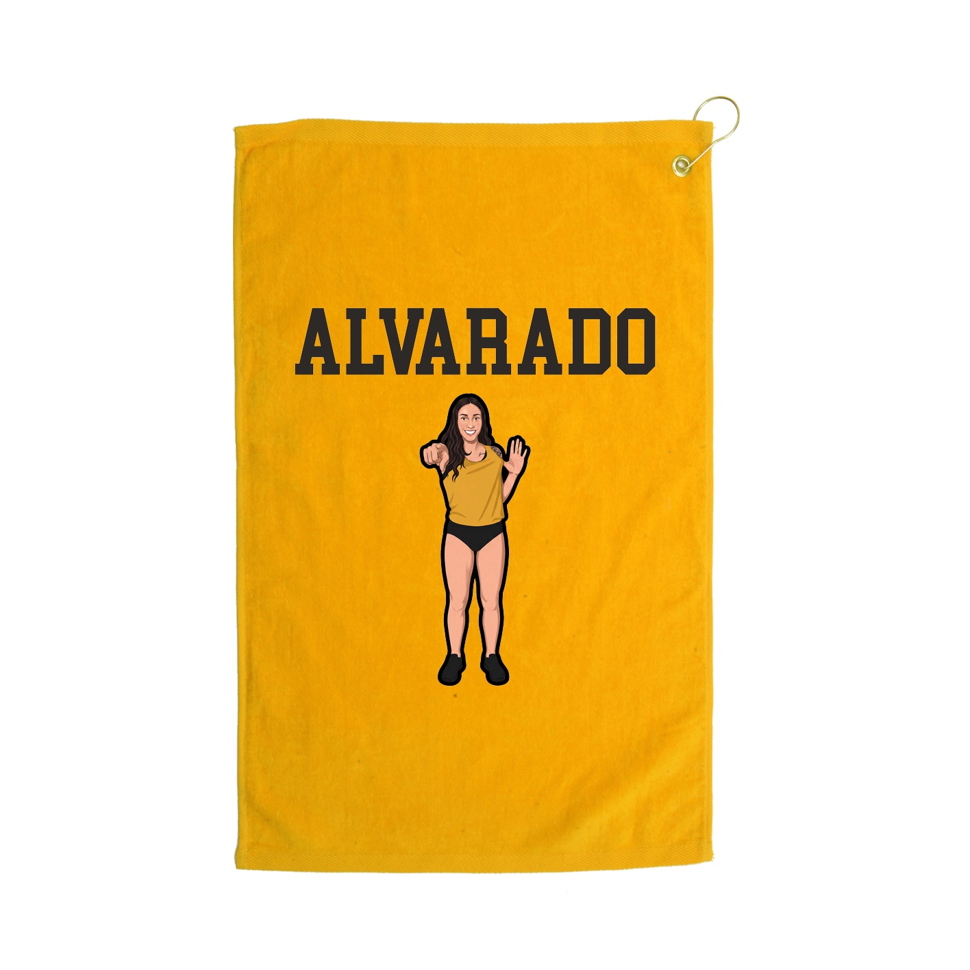 Golf Towel — Shirsey in Gold
