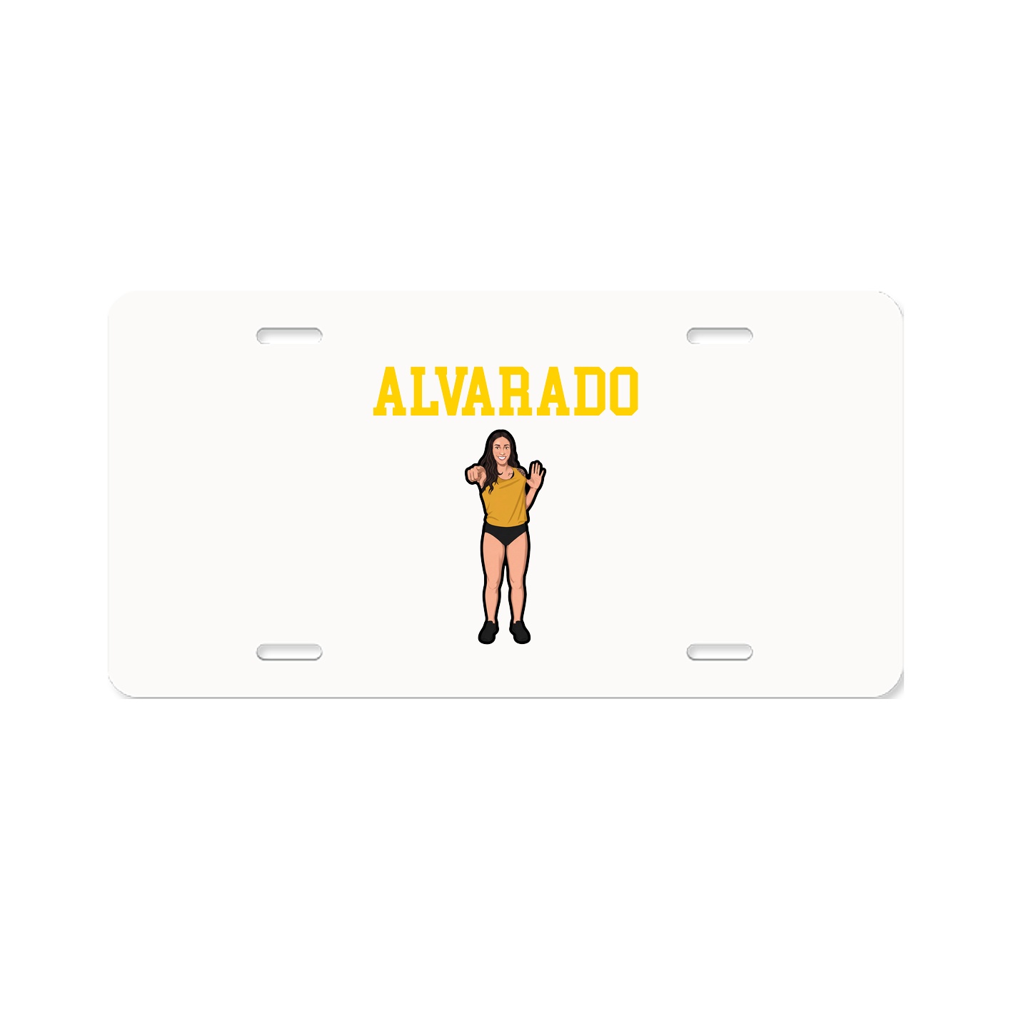 License Plate — Shirsey in Classic