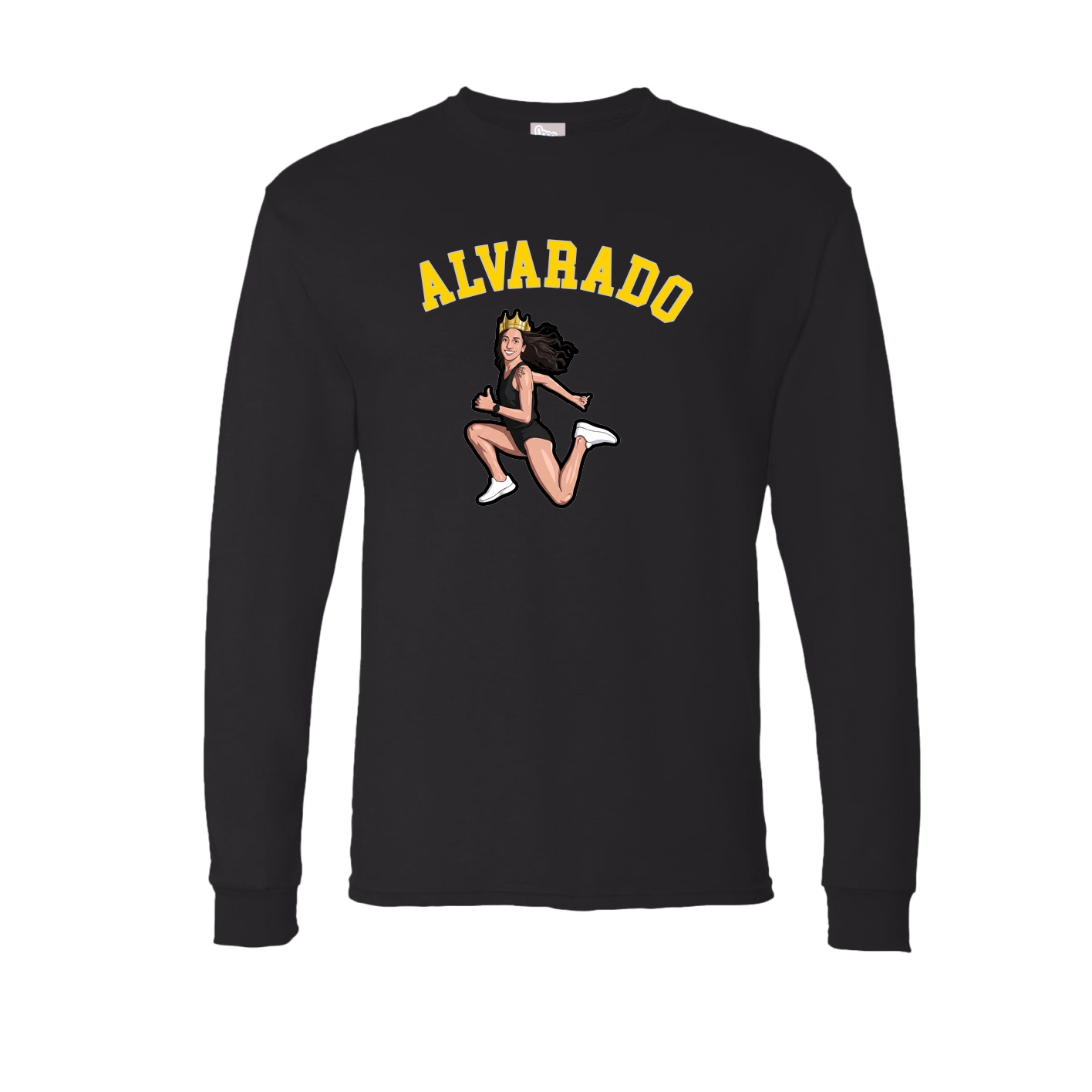 Long Sleeve Tee — Shirsey Arch in Black