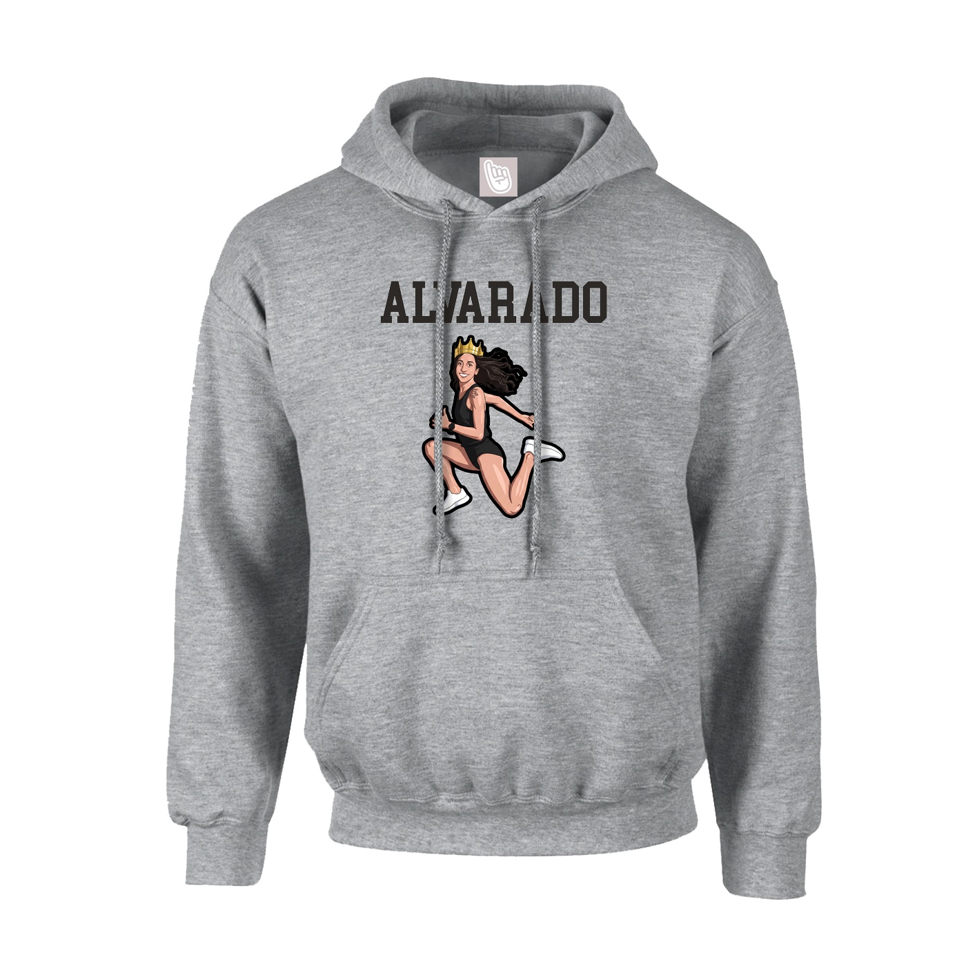 Hoodie — Shirsey in Grey