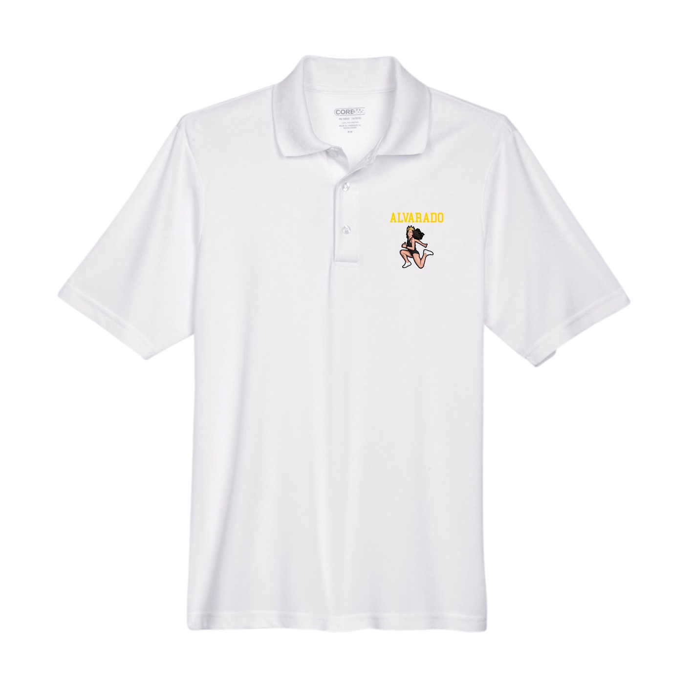 Performance Polo — Shirsey in White