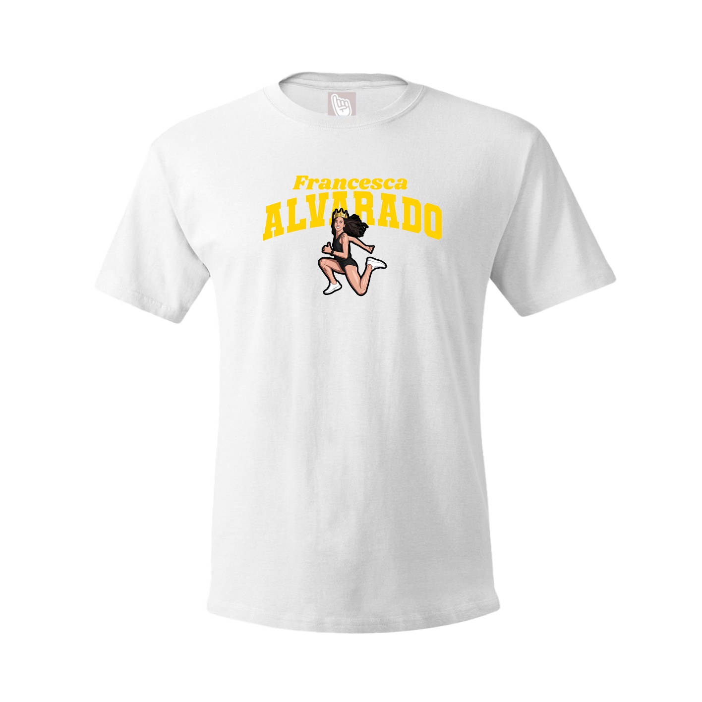Youth Tee — Signature Arch in White