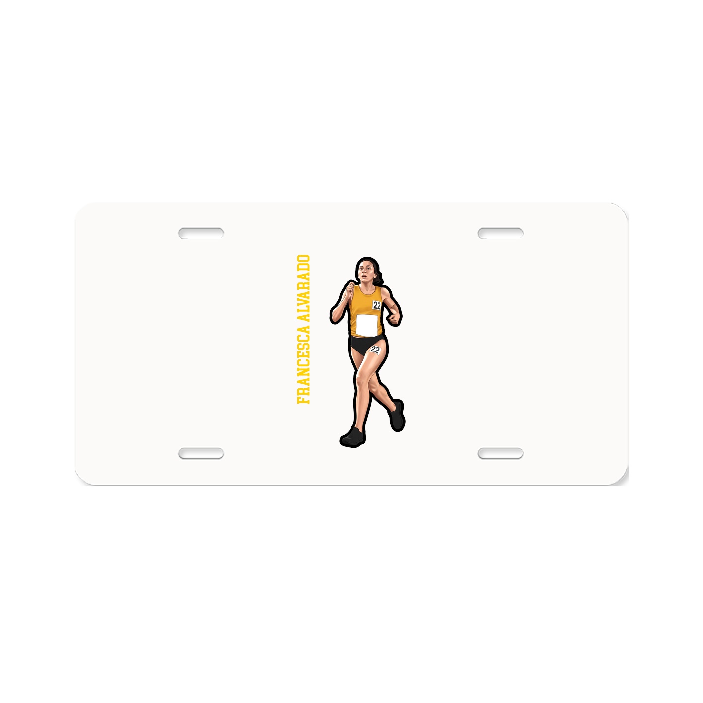 Aluminum License Plate