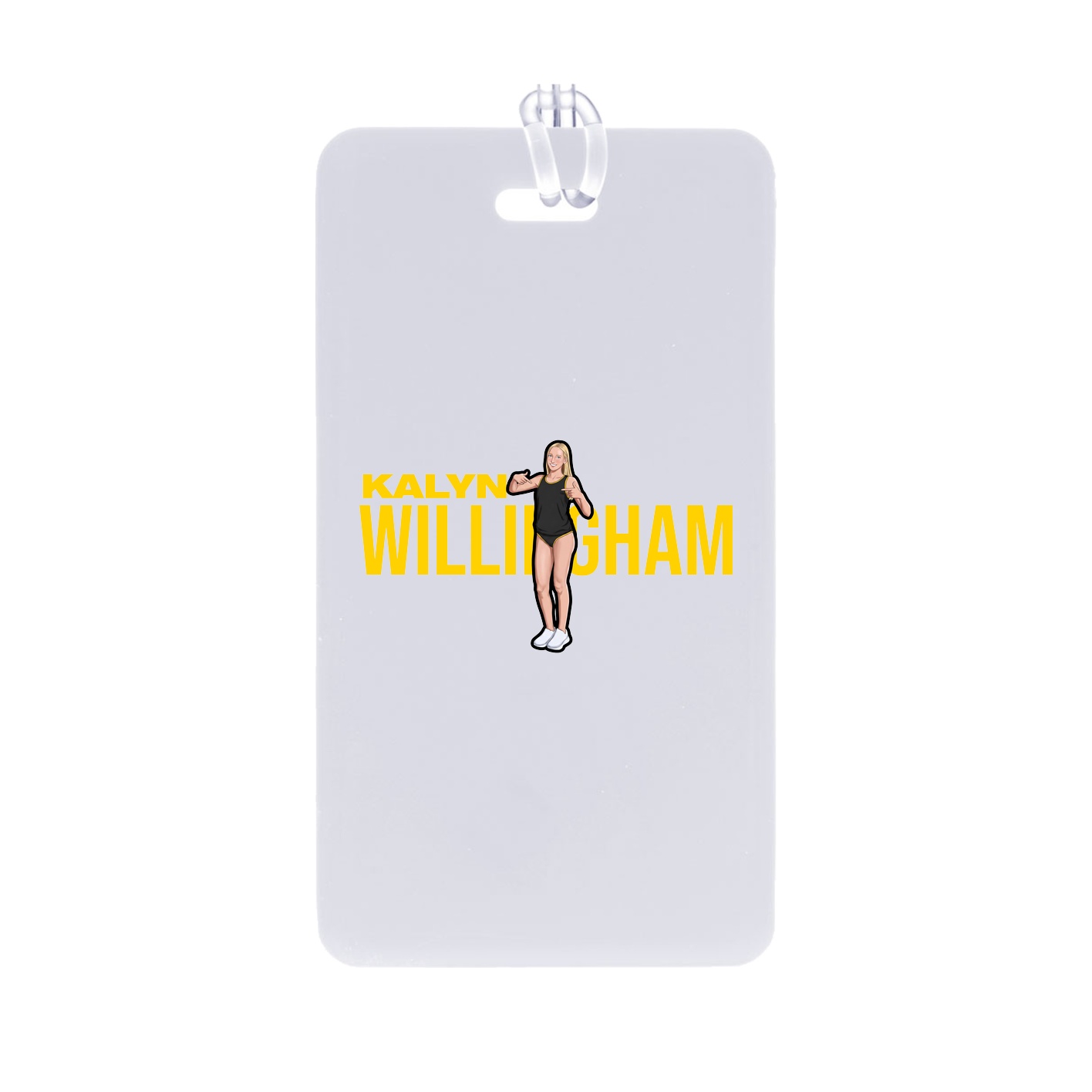 Bag Tag — Player Name in Classic