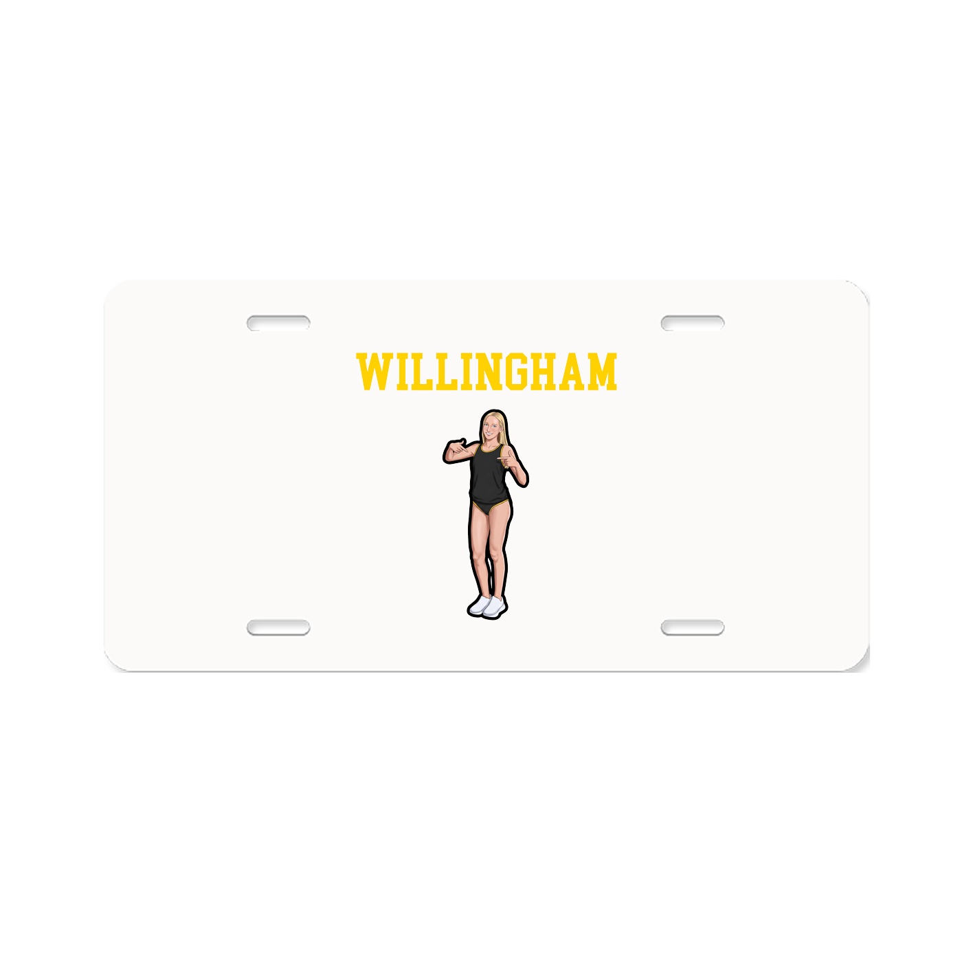 License Plate — Shirsey in Classic