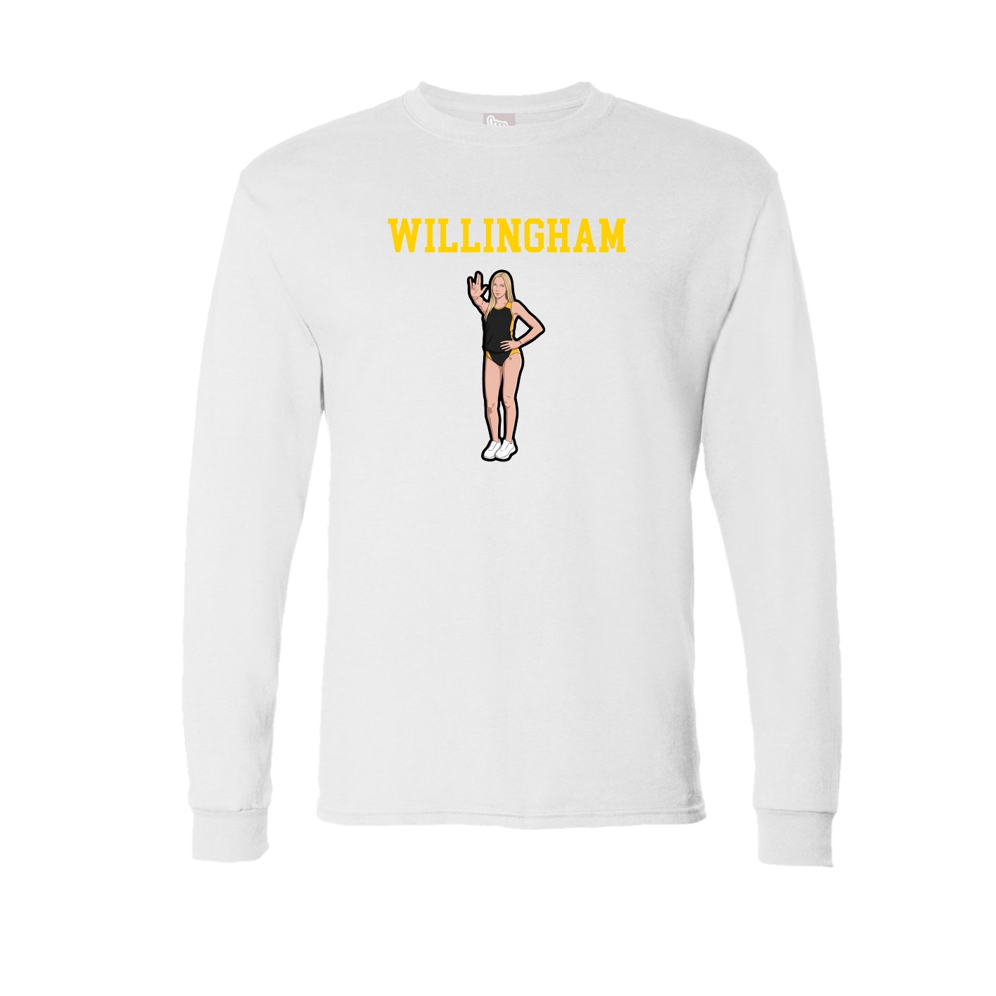 Long Sleeve Tee — Shirsey in White