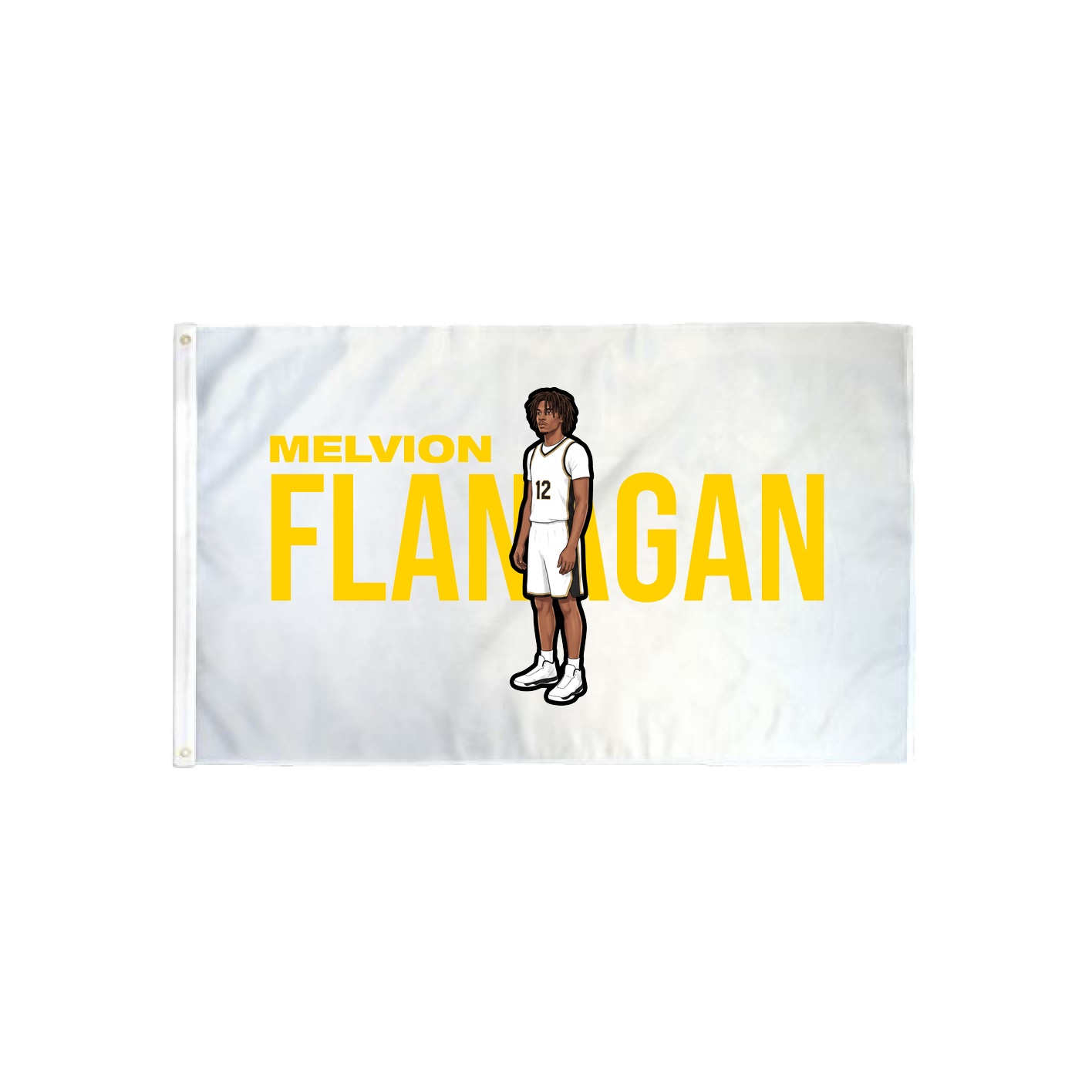 3x5 Flag — Player Name in Classic