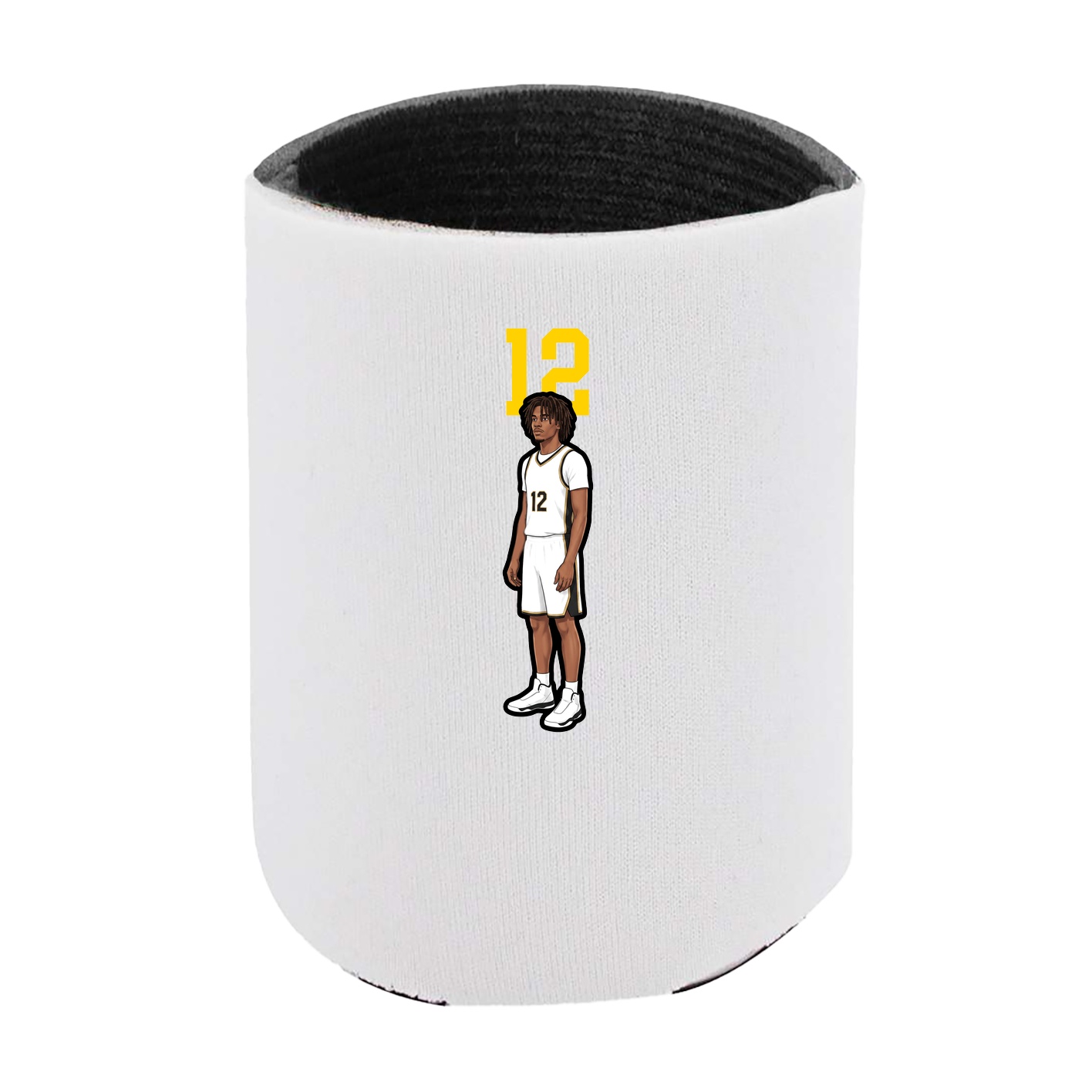 Can Holder — Number Top in White