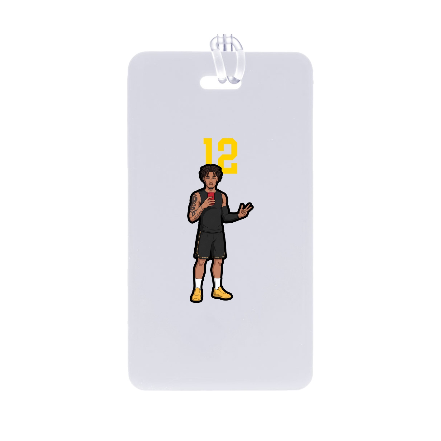 Bag Tag — Number Top in Classic