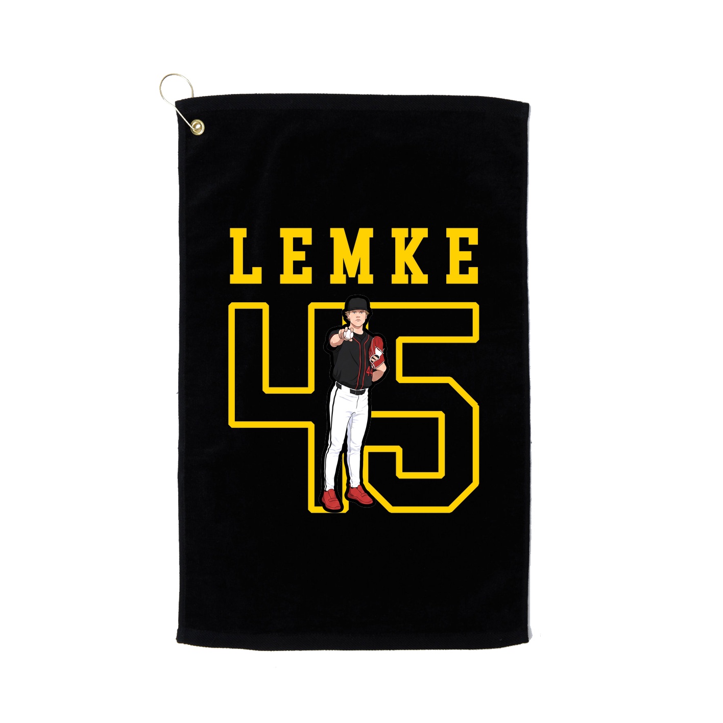 Golf Towel — Shirsey in Black