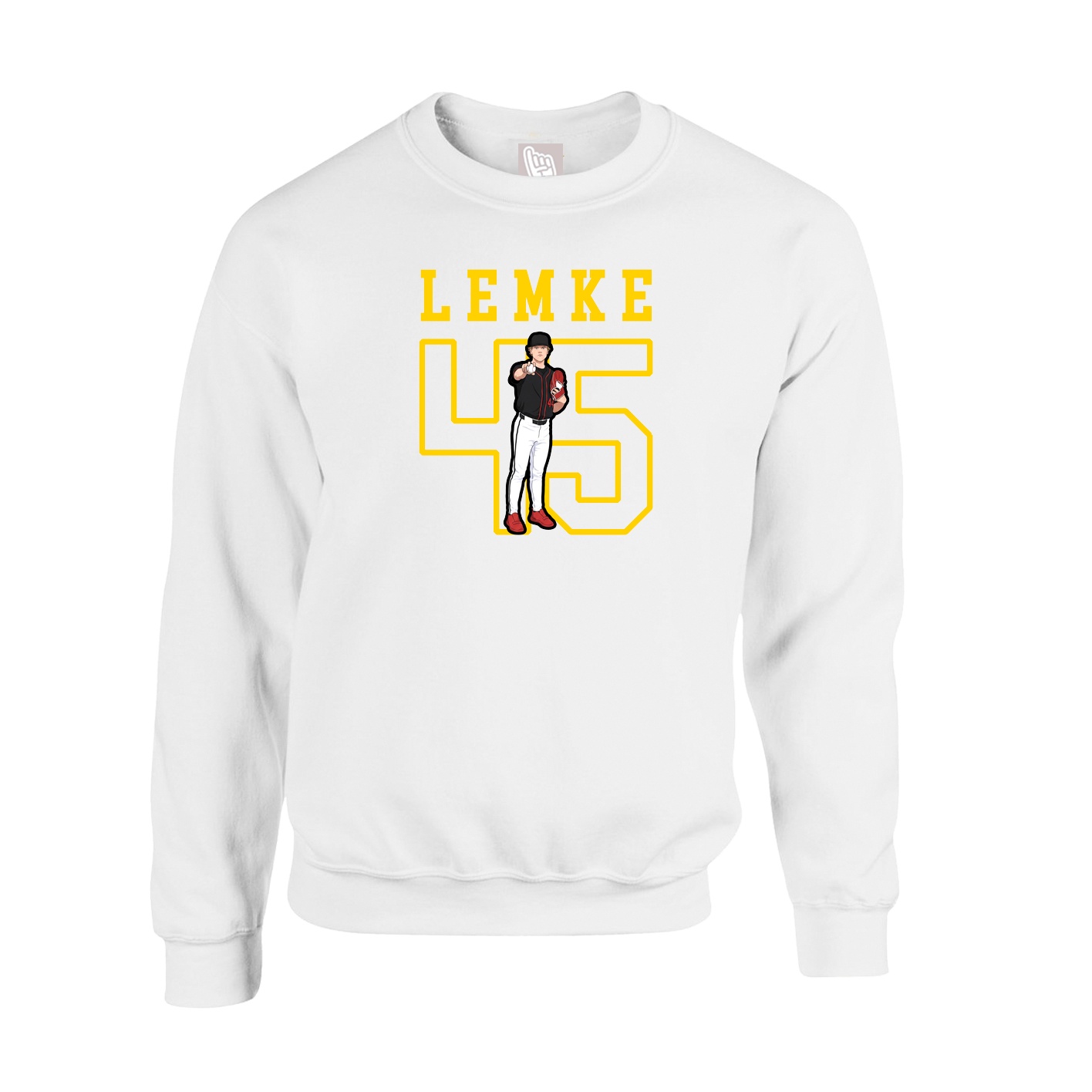 Fleece Crew — Shirsey in White