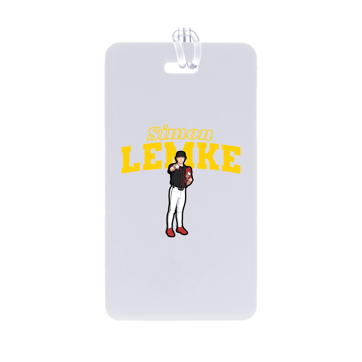 Bag Tag — Name Arch in Classic