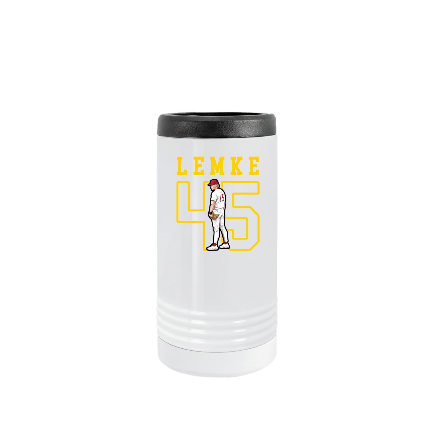 Slim Beverage Holder — Shirsey in White