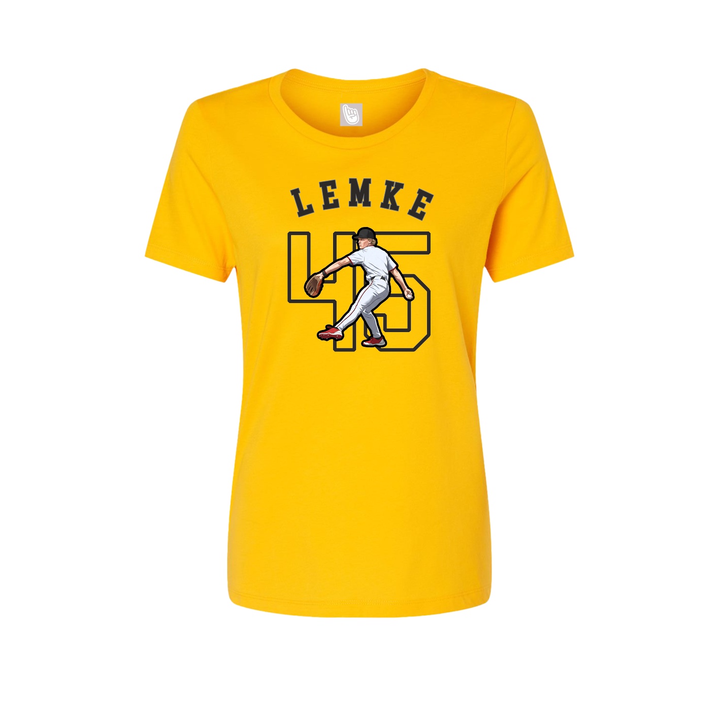 Womens Tee — Shirsey Arch in Gold