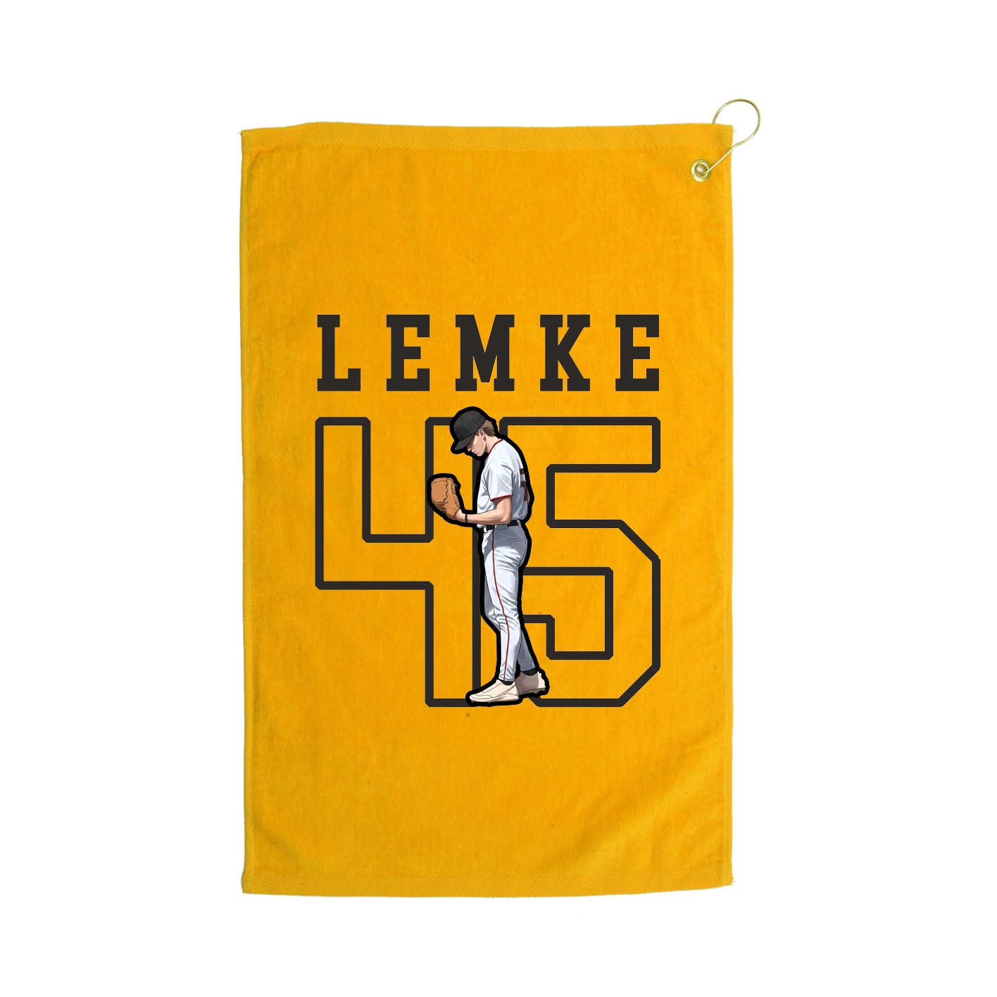 Golf Towel — Shirsey in Gold