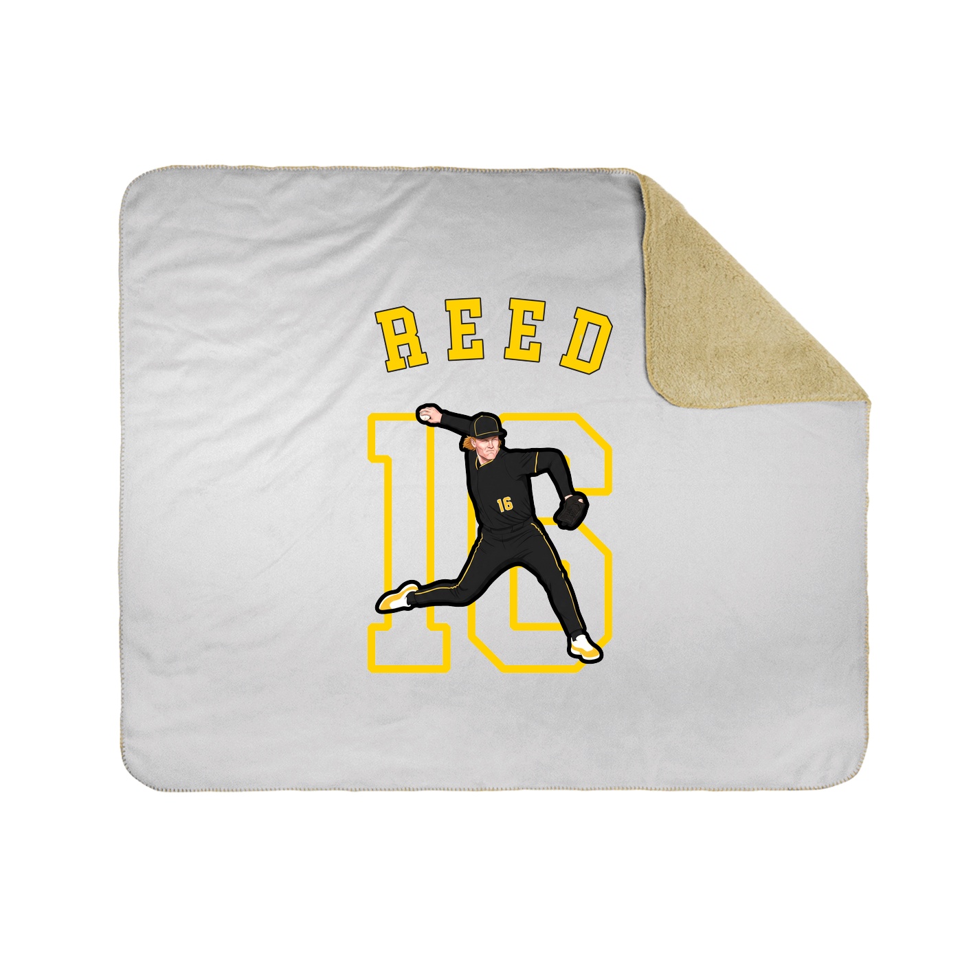 Throw Blanket — Shirsey Arch in White