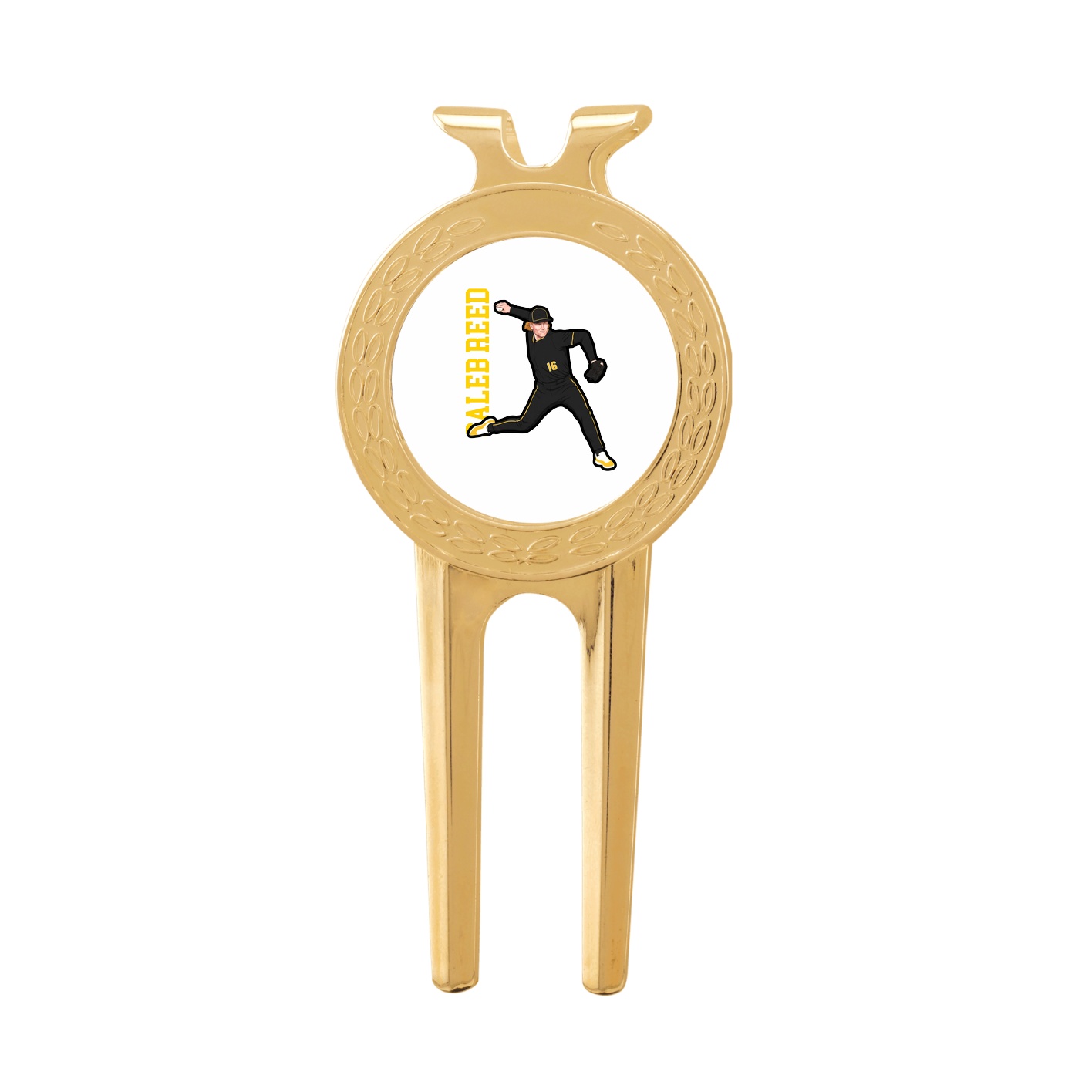 Divot Tool with Ball Marker — Name Vertical in Classic