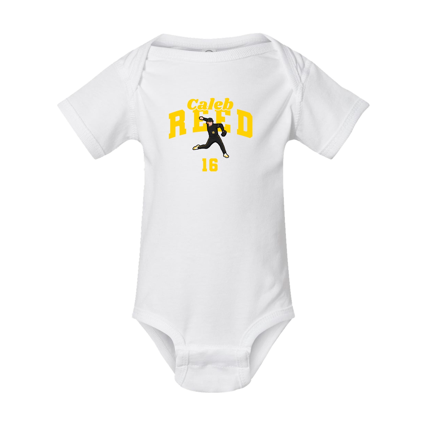 Baby Onesie — Signature Arch in White