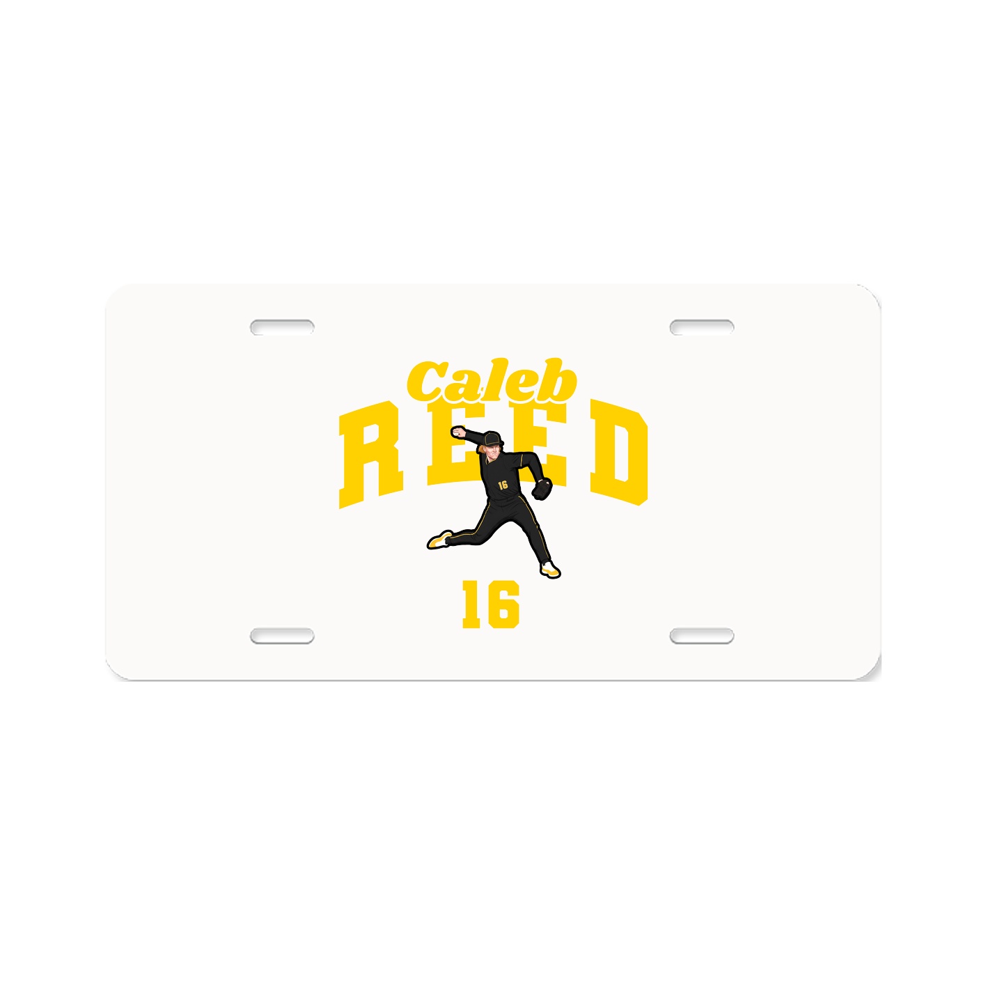 License Plate — Signature Arch in Classic