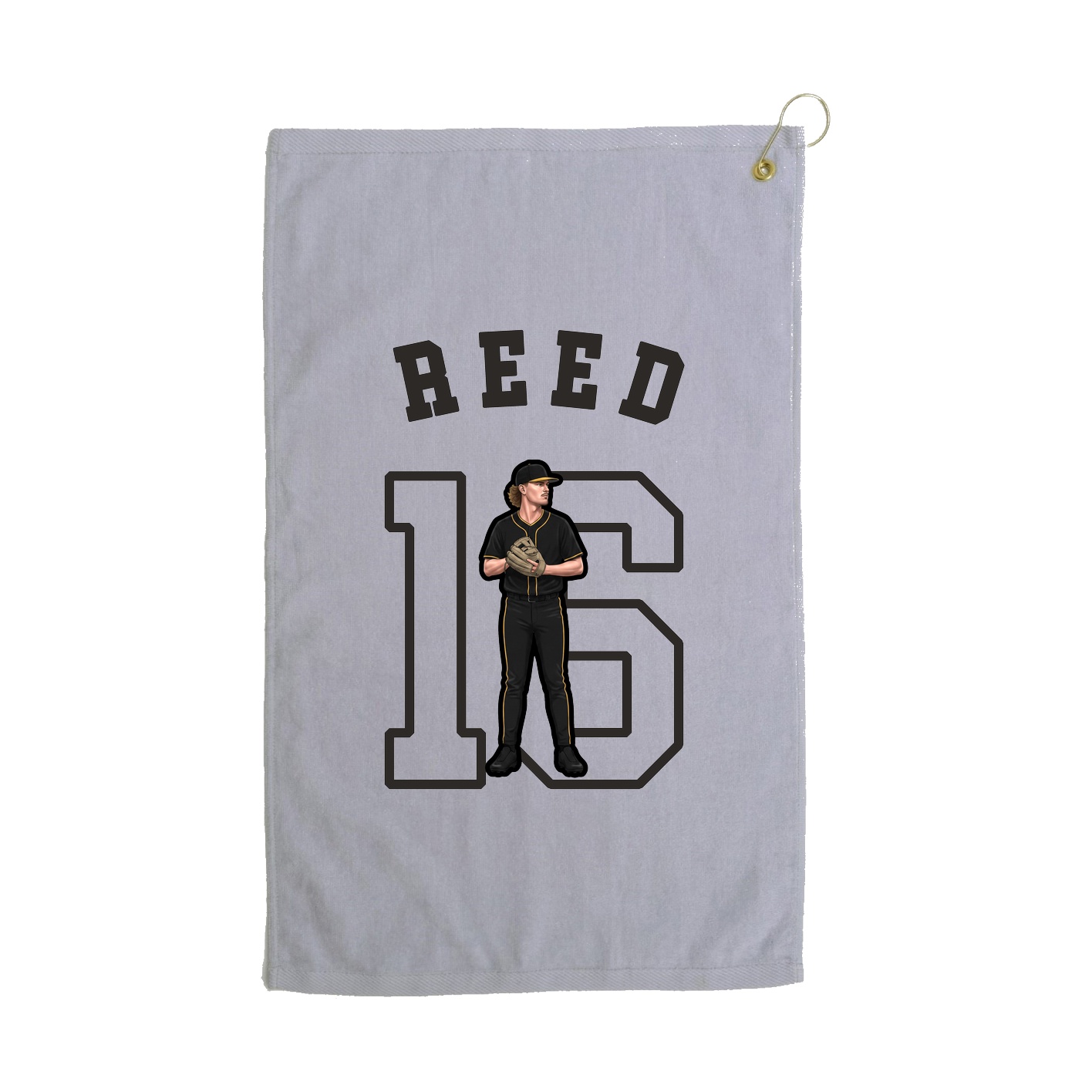 Golf Towel — Shirsey Arch in Grey