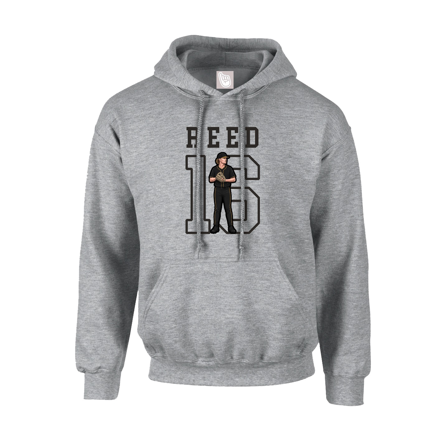 Hoodie — Shirsey in Grey