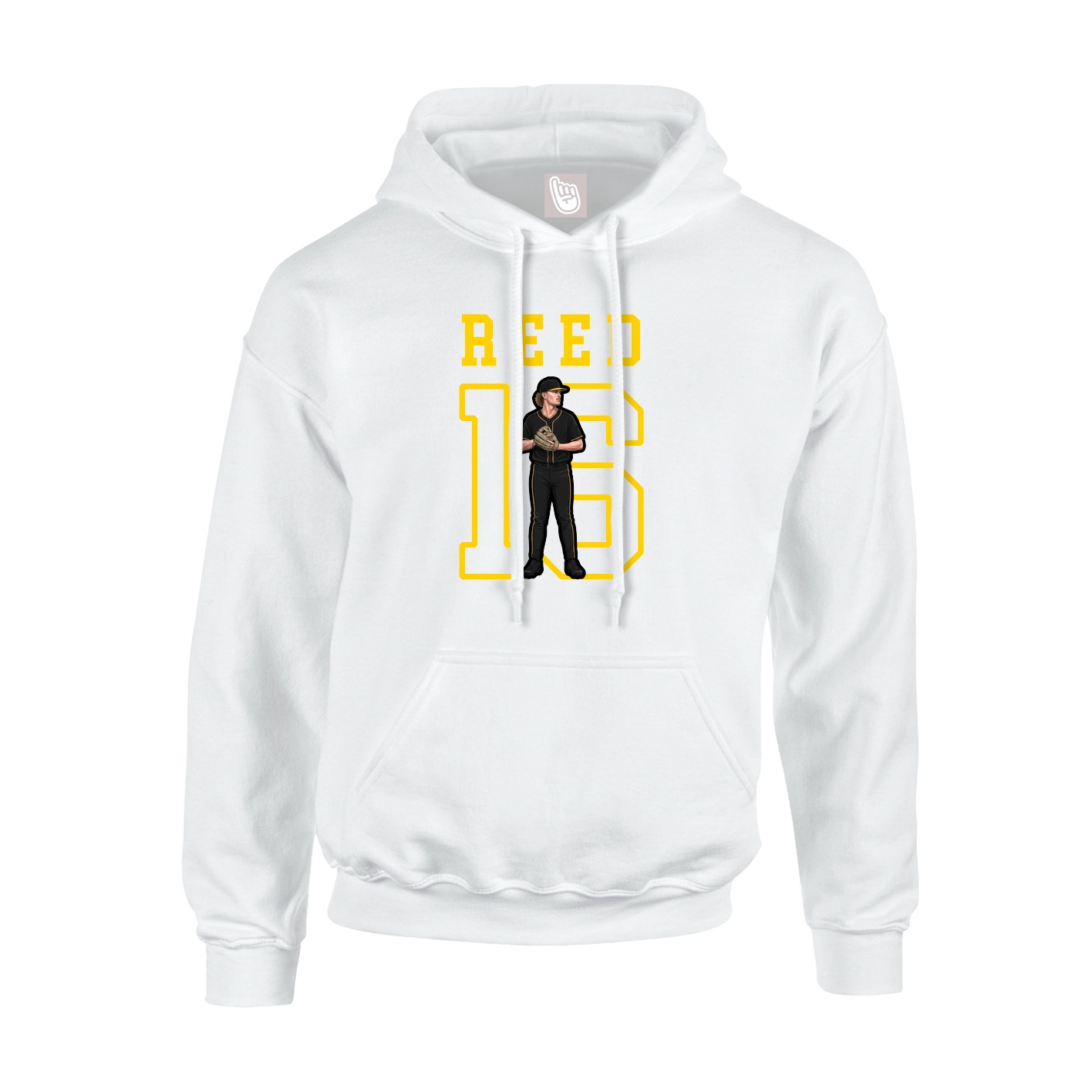 Youth Hoodie — Shirsey in White
