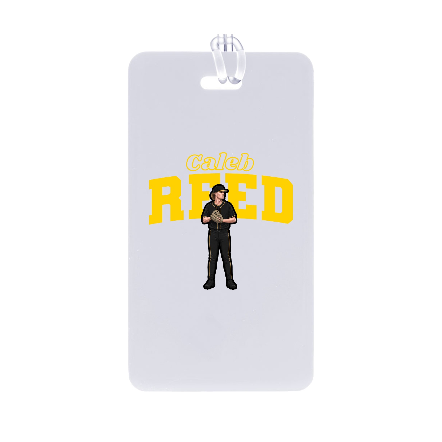 Bag Tag — Name Arch in Classic