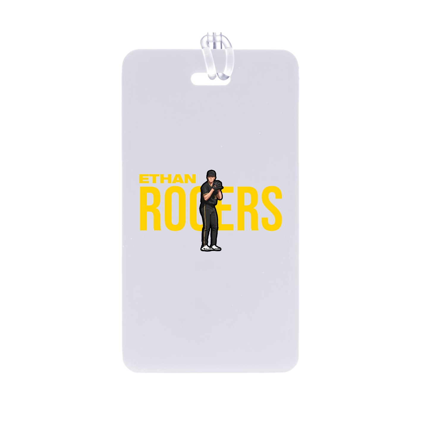 Bag Tag — Player Name in Classic
