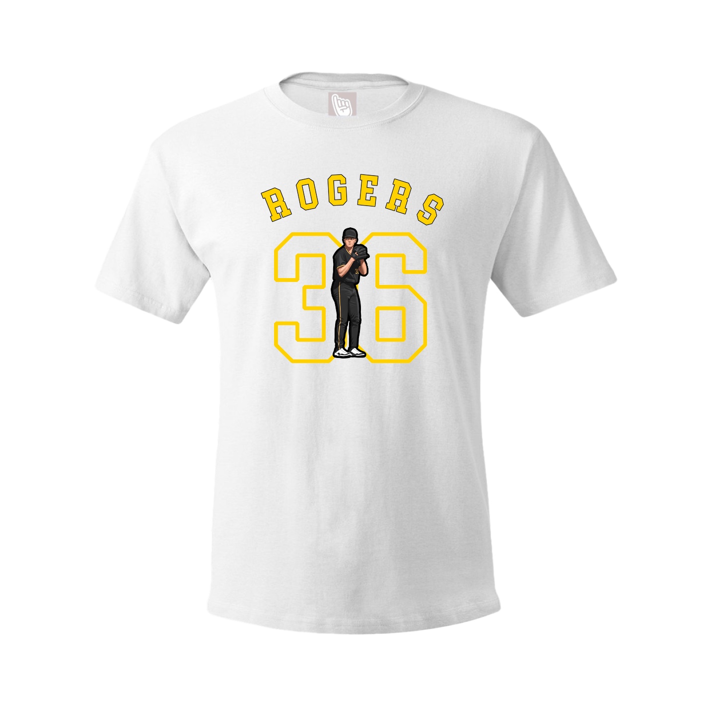 Tee — Shirsey Arch in White