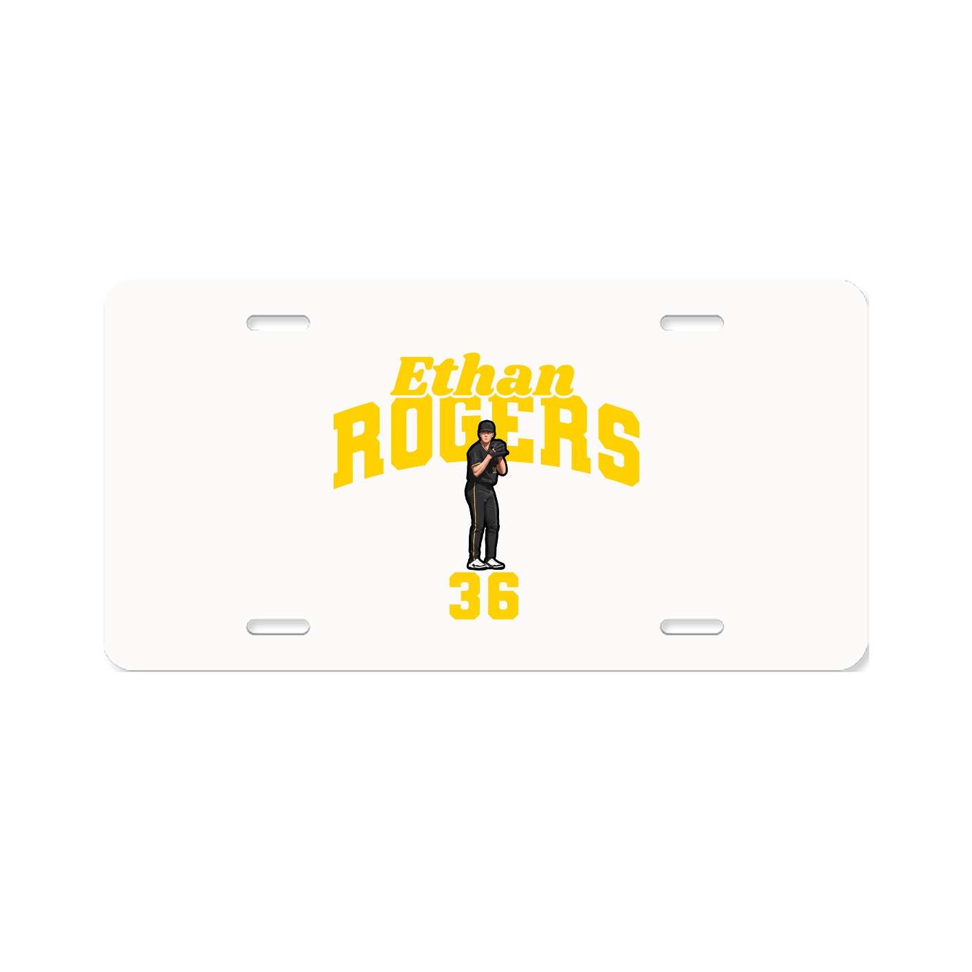 License Plate — Signature Arch in Classic