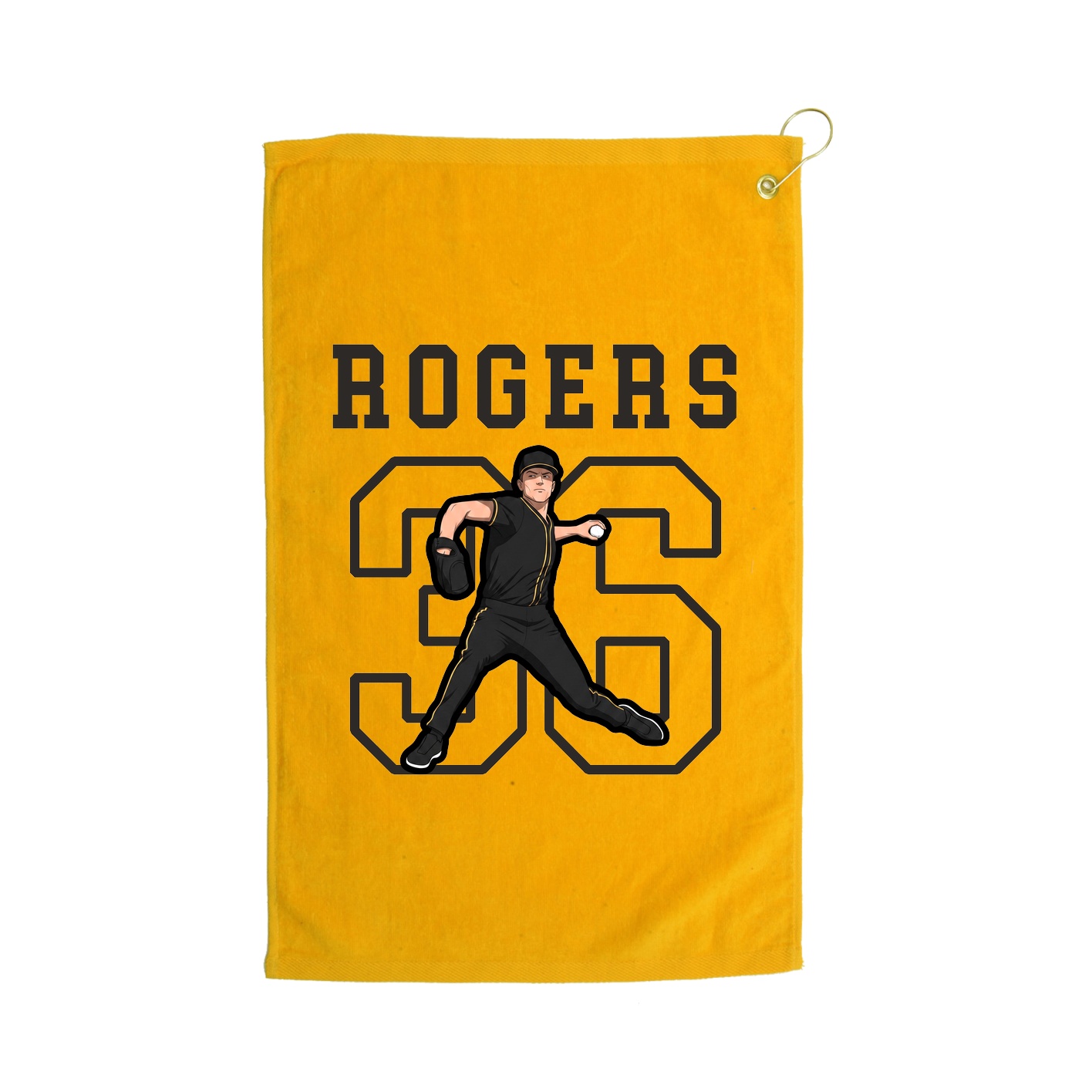 Golf Towel — Shirsey in Gold