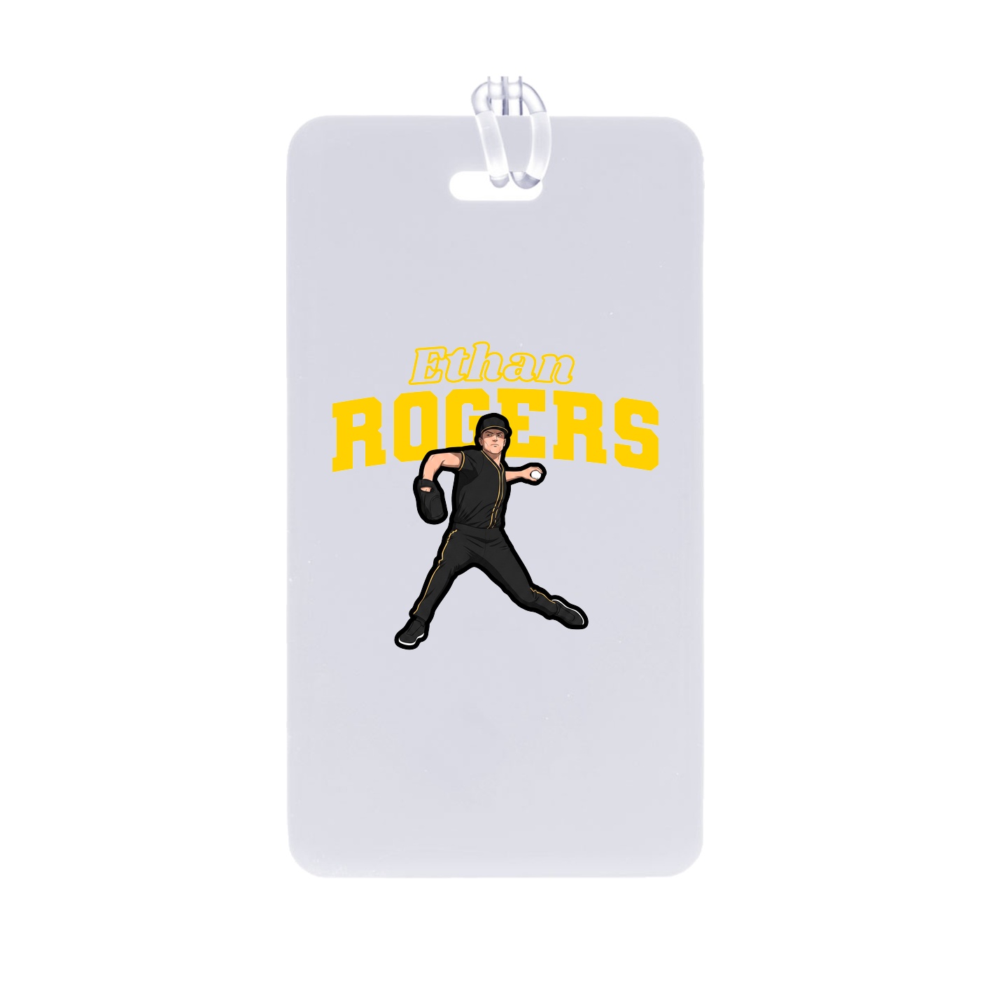 Bag Tag — Name Arch in Classic