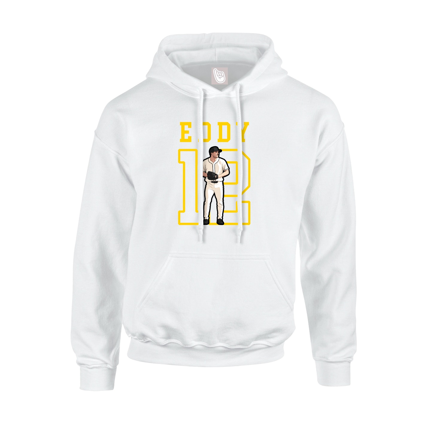 Hoodie — Shirsey in White