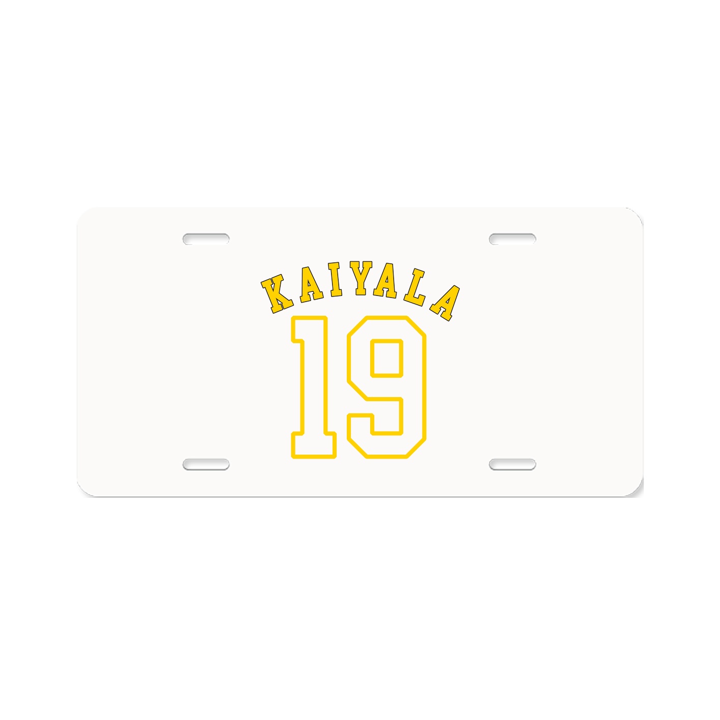 License Plate — Shirsey Arch in Classic