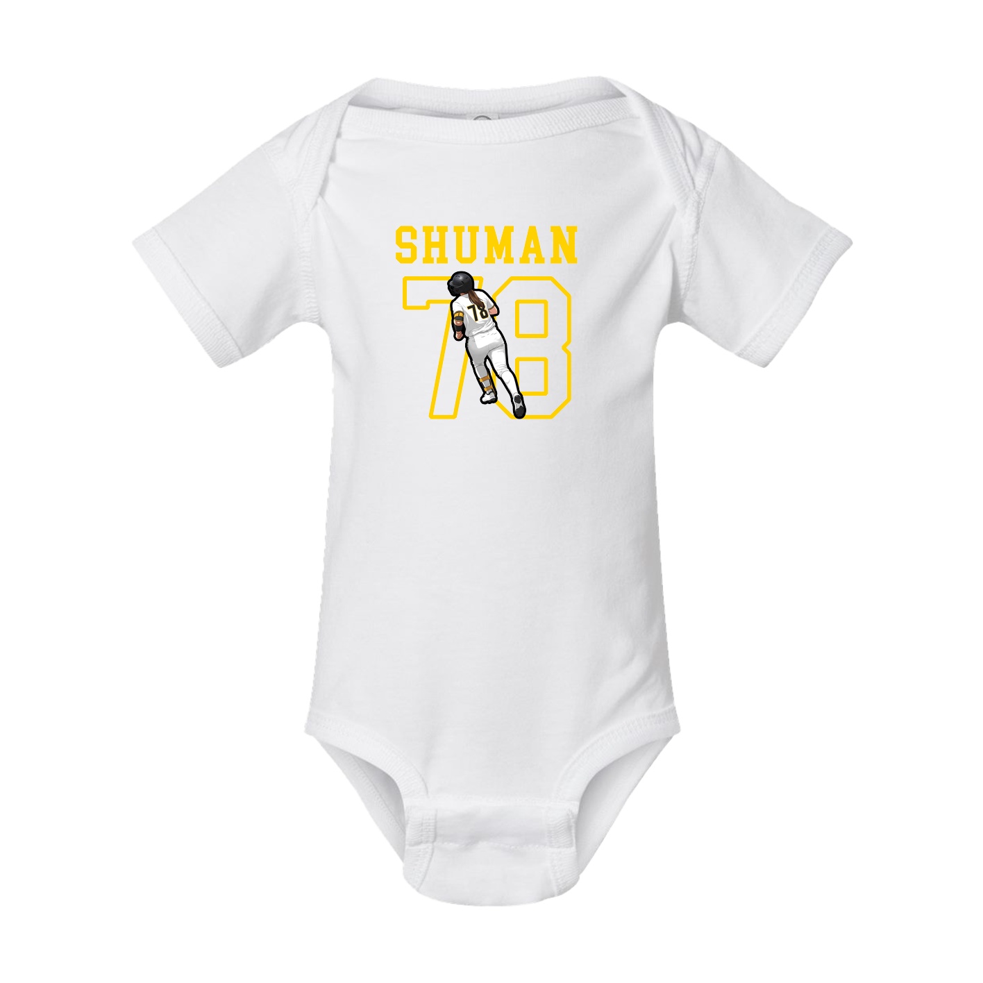 Baby Onesie — Shirsey in White