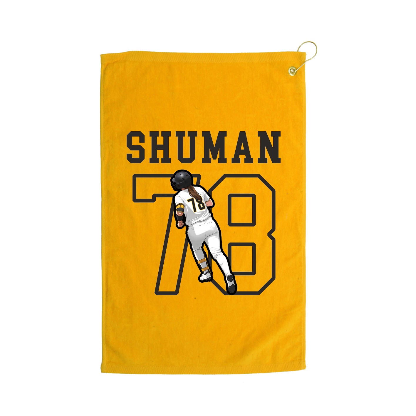 Golf Towel — Shirsey in Gold
