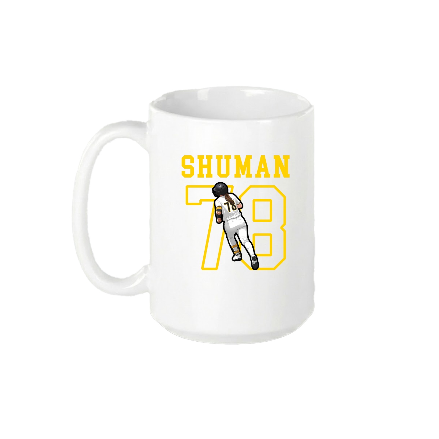 15oz Coffee Mug — Shirsey in White