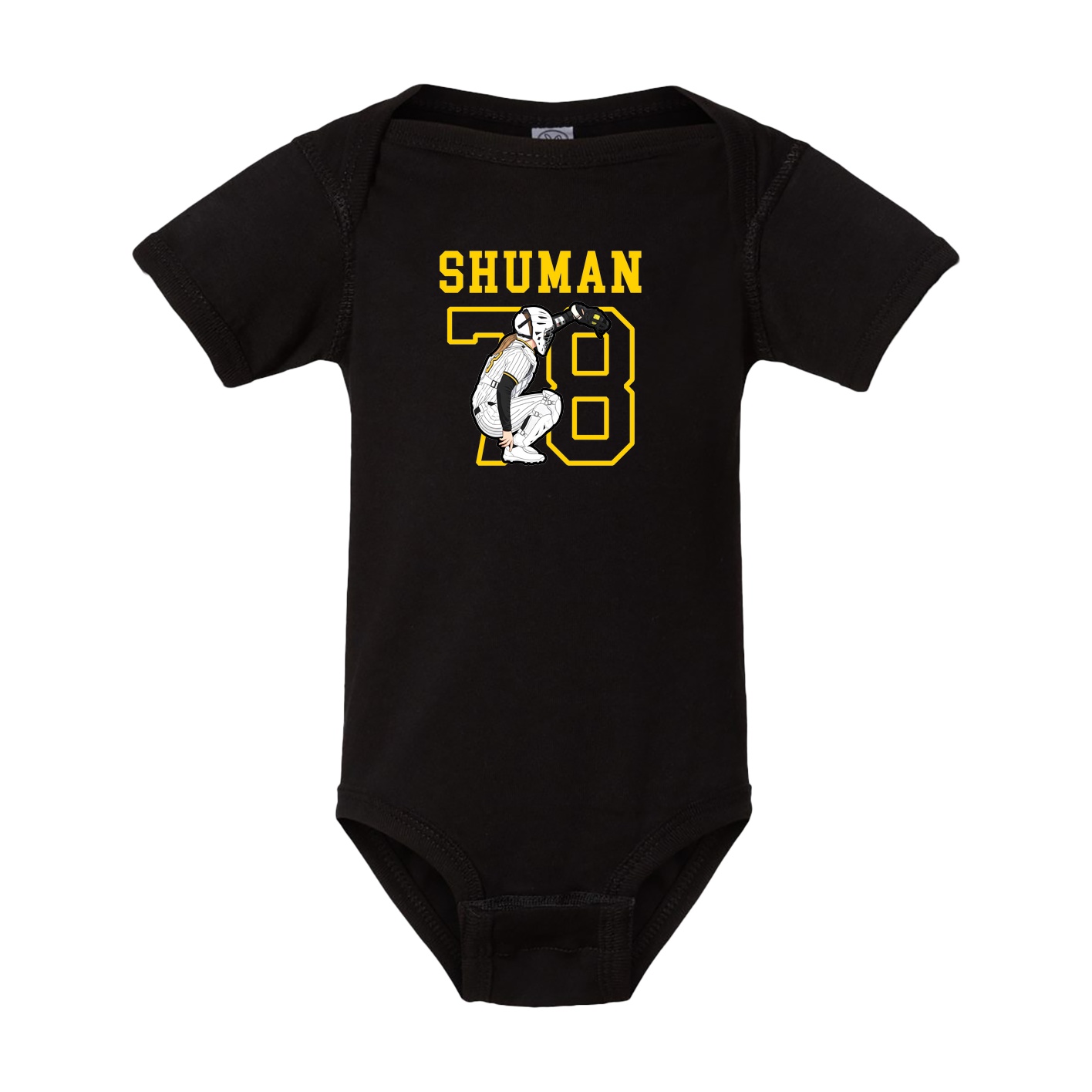 Baby Onesie — Shirsey in Black