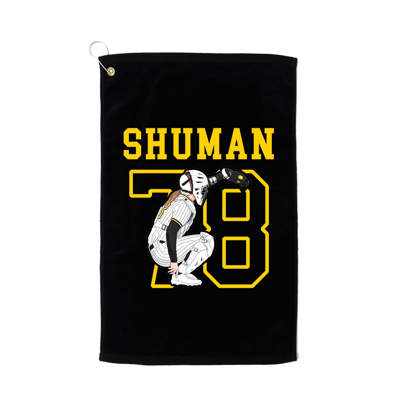 Golf Towel — Shirsey in Black