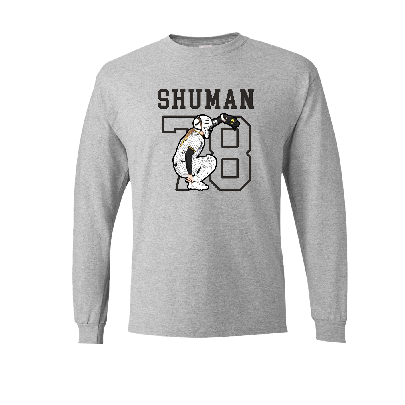 Long Sleeve Tee — Shirsey in Grey