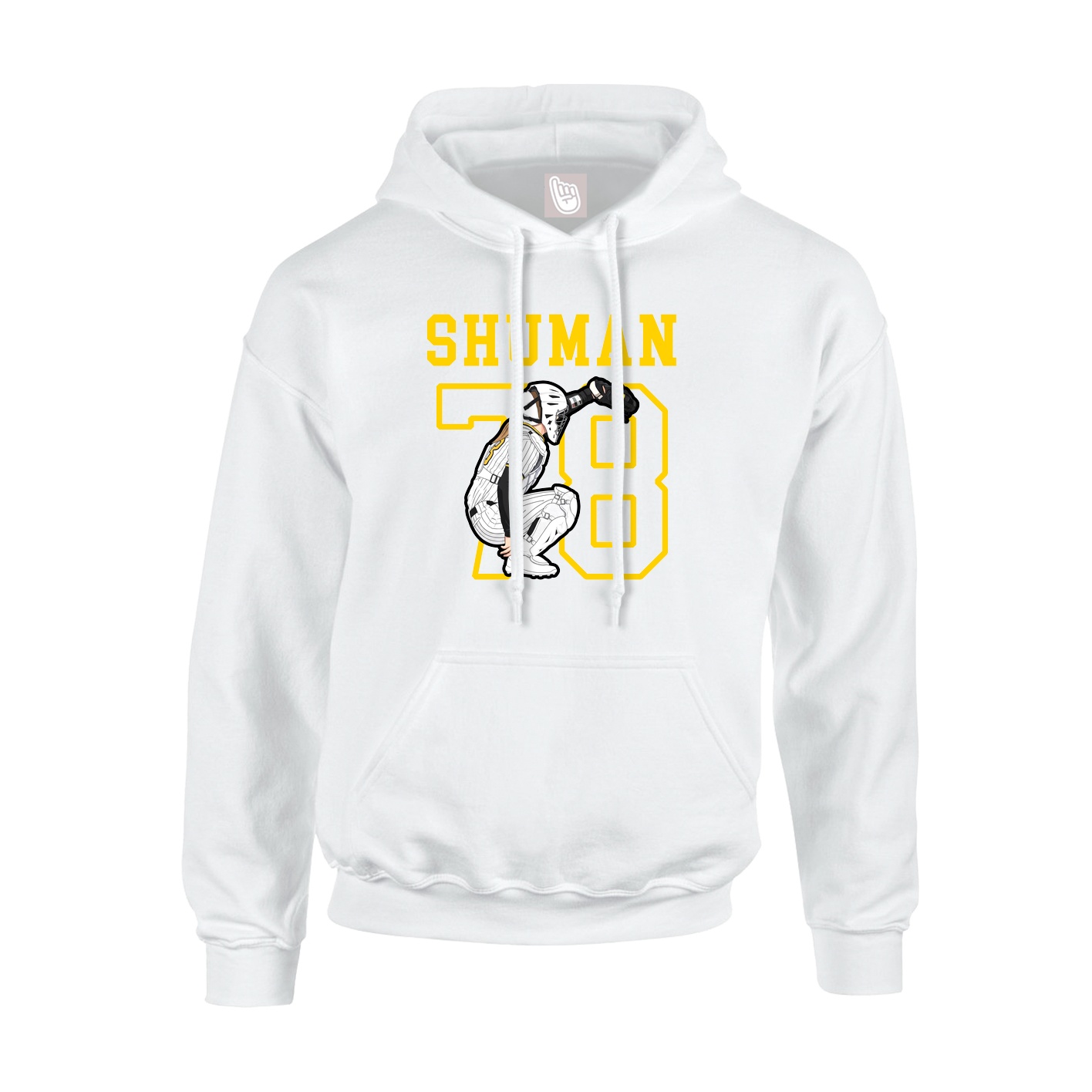 Youth Hoodie — Shirsey in White