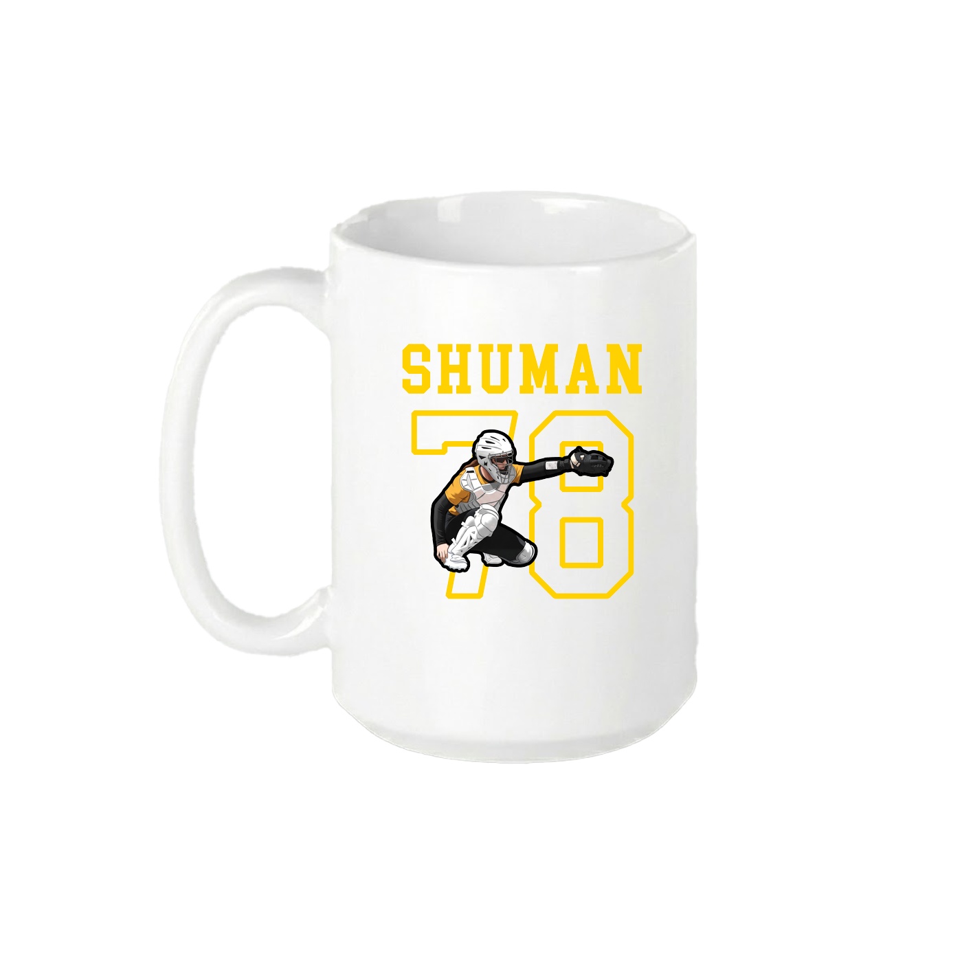 15oz Coffee Mug — Shirsey in White