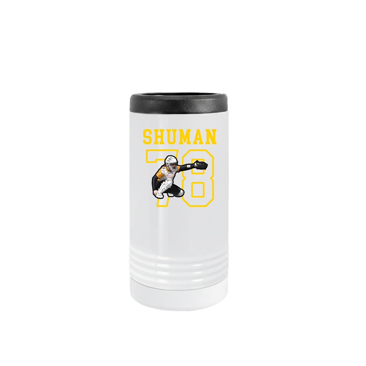 Slim Beverage Holder — Shirsey in White