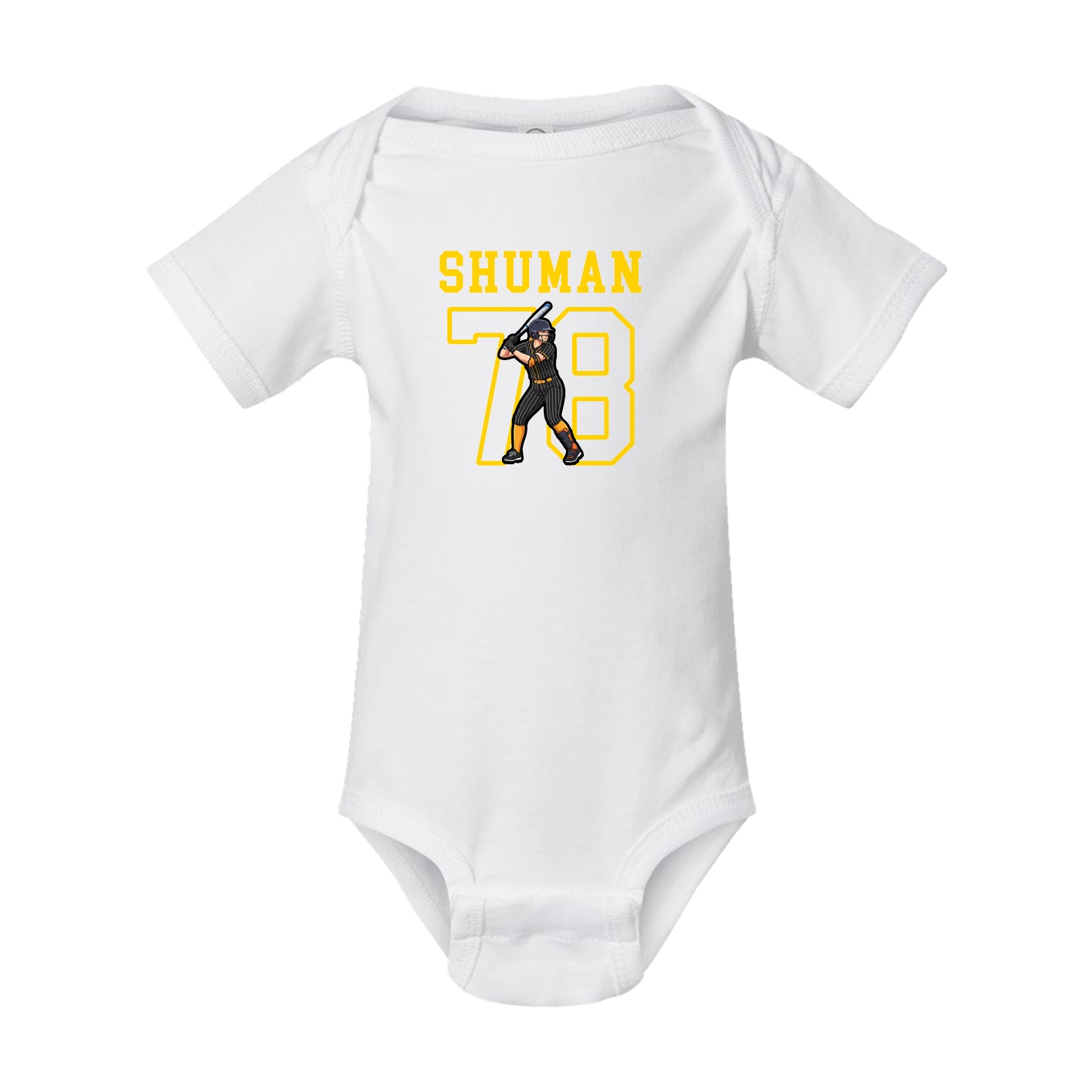 Baby Onesie — Shirsey in White