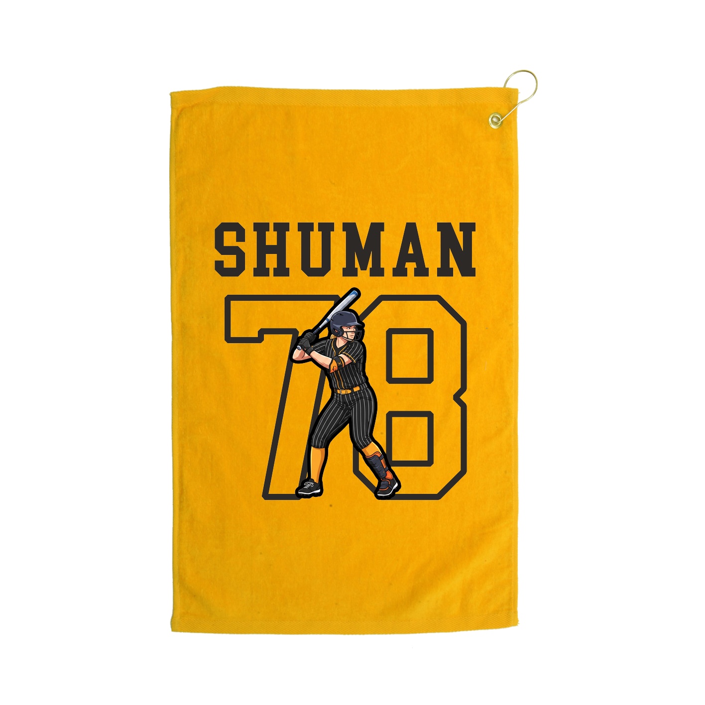 Golf Towel — Shirsey in Gold