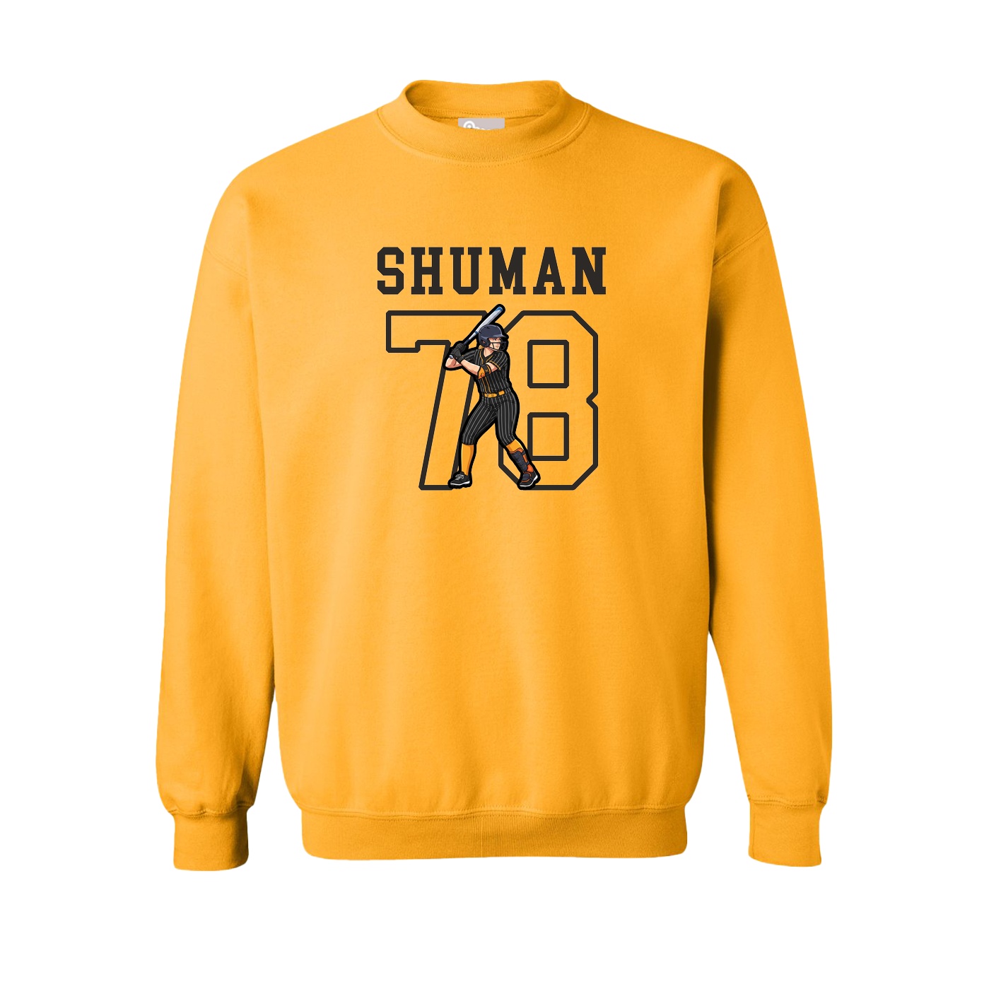 Fleece Crew — Shirsey in Gold