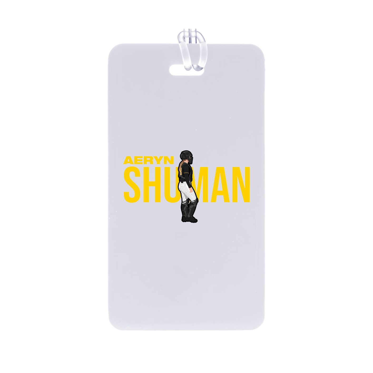 Bag Tag — Player Name in Classic