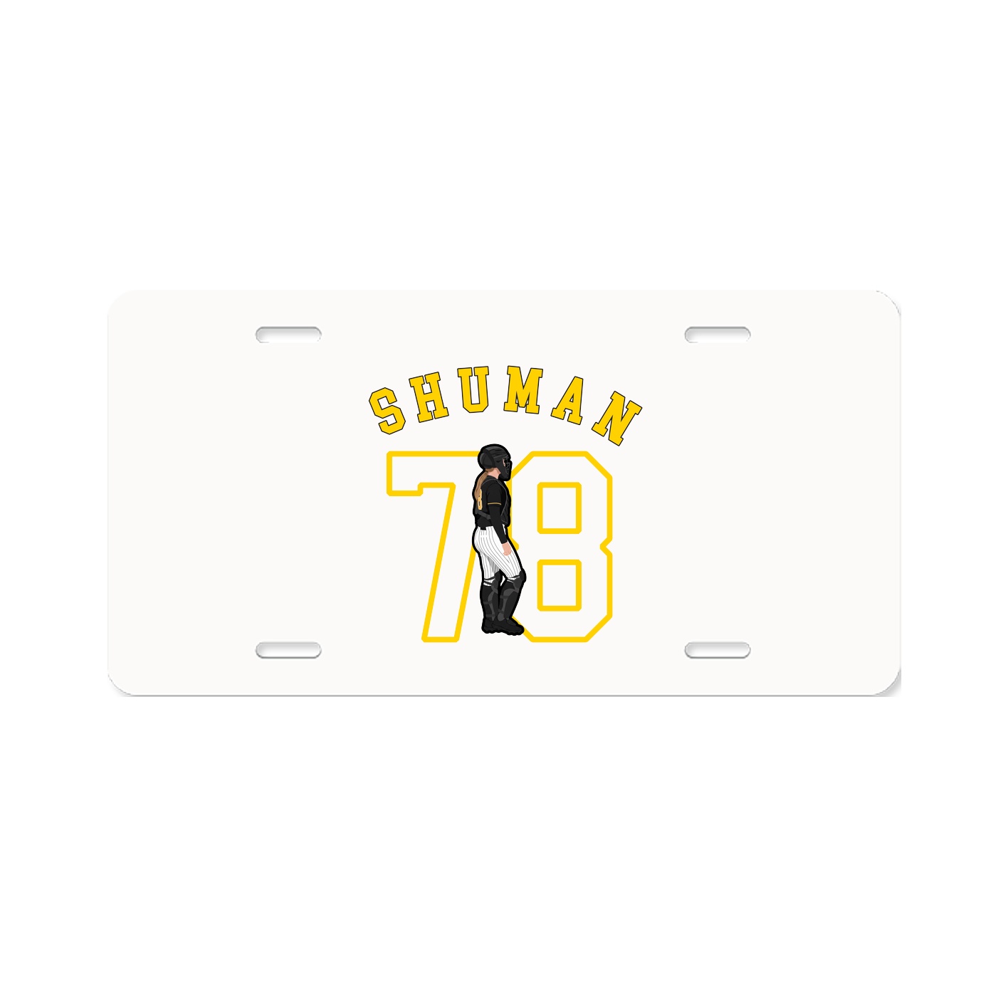 License Plate — Shirsey Arch in Classic