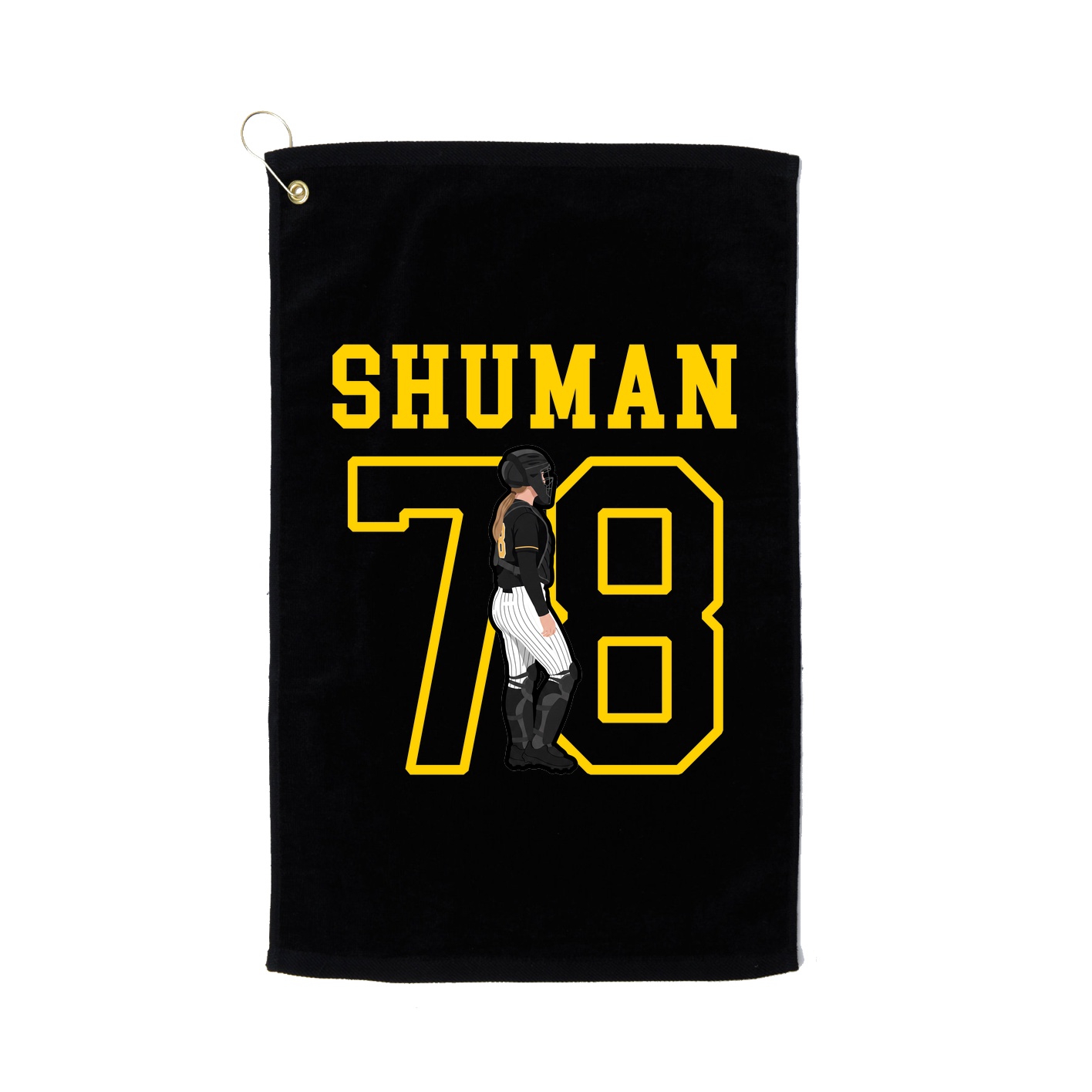 Golf Towel — Shirsey in Black
