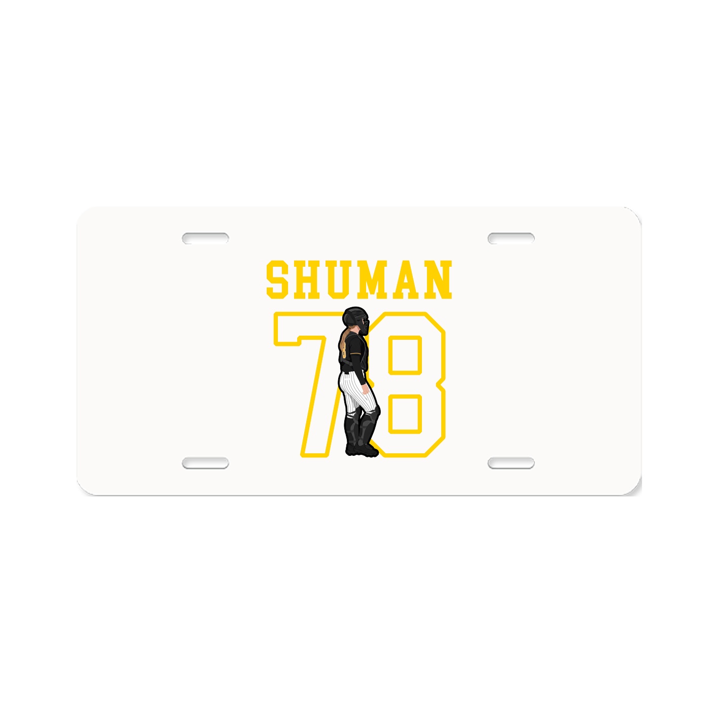 License Plate — Shirsey in Classic